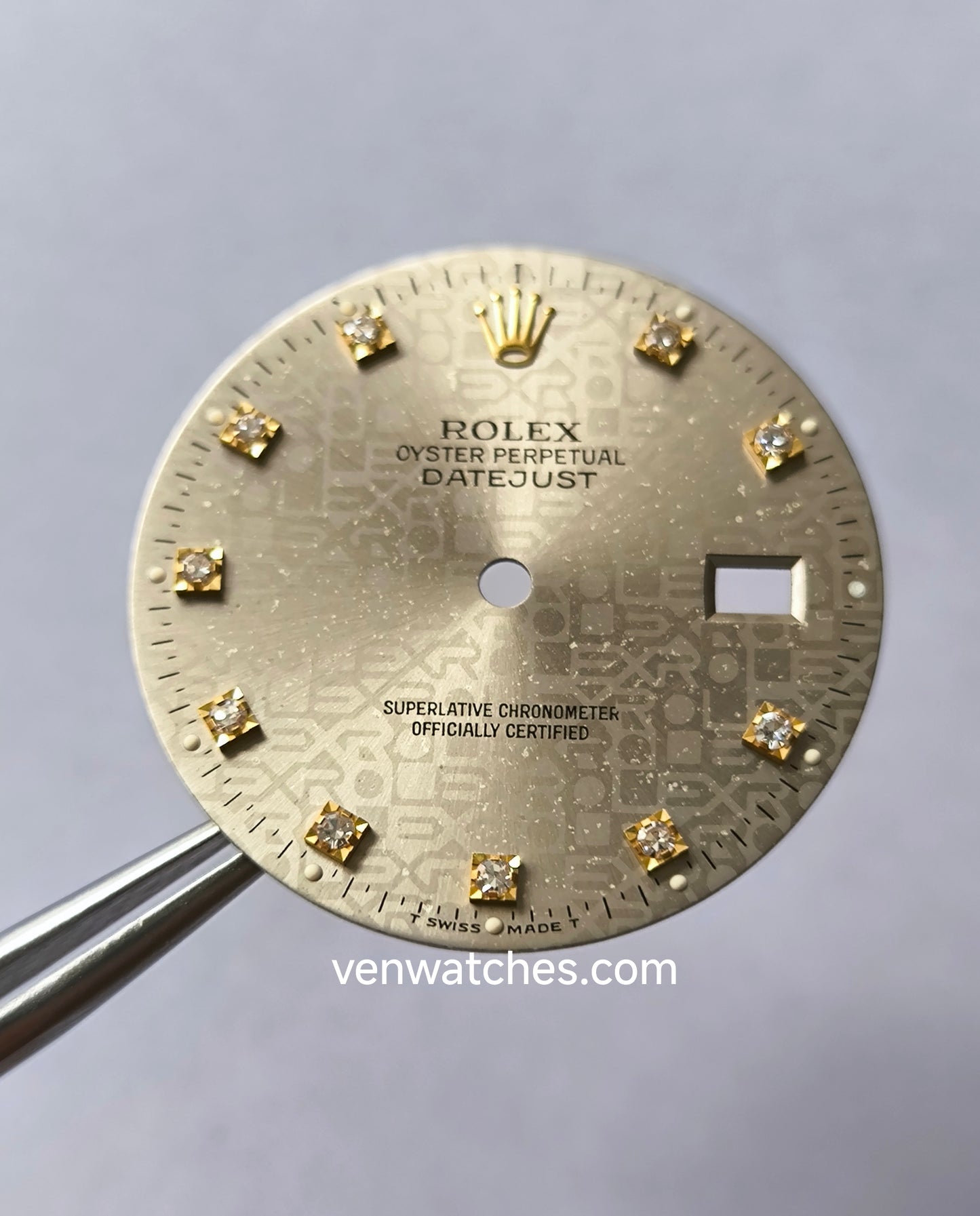 ROLEX Datejust Grey Diamond Dial 27.80mm - Cal. 3035/3135 Ref. 16000/16030/16014/16200/16220/16234