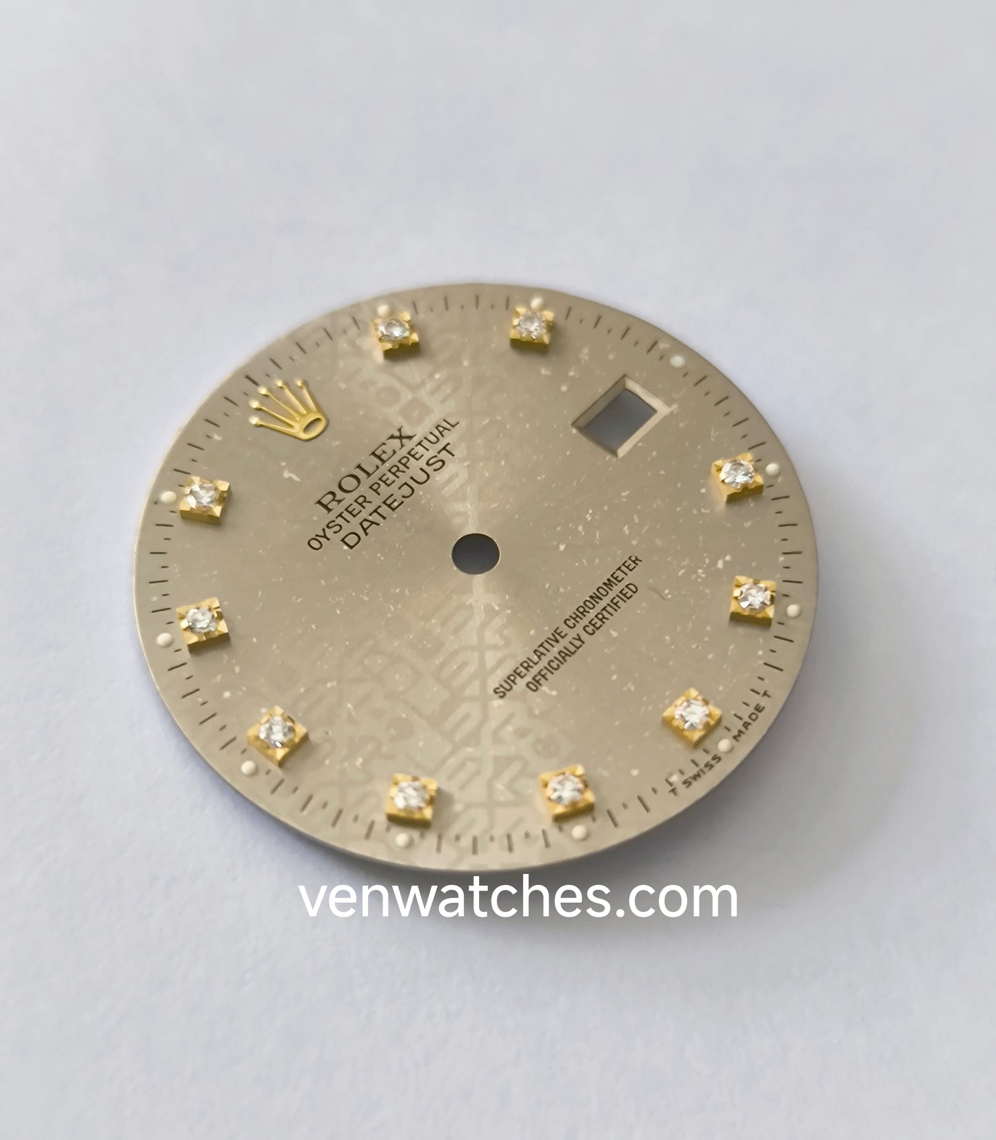 ROLEX Datejust Grey Diamond Dial 27.80mm - Cal. 3035/3135 Ref. 16000/16030/16014/16200/16220/16234