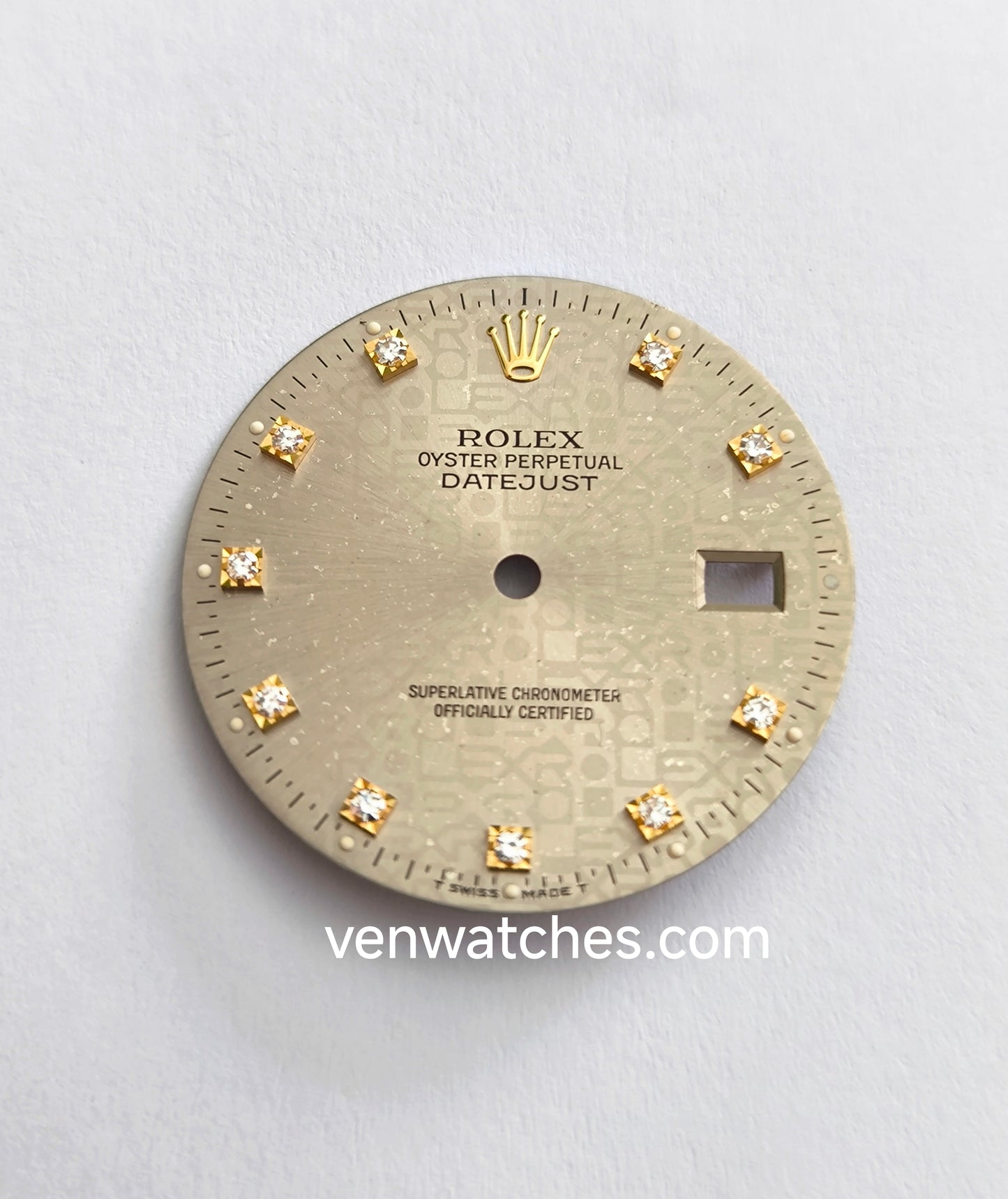 ROLEX Datejust Grey Diamond Dial 27.80mm - Cal. 3035/3135 Ref. 16000/16030/16014/16200/16220/16234