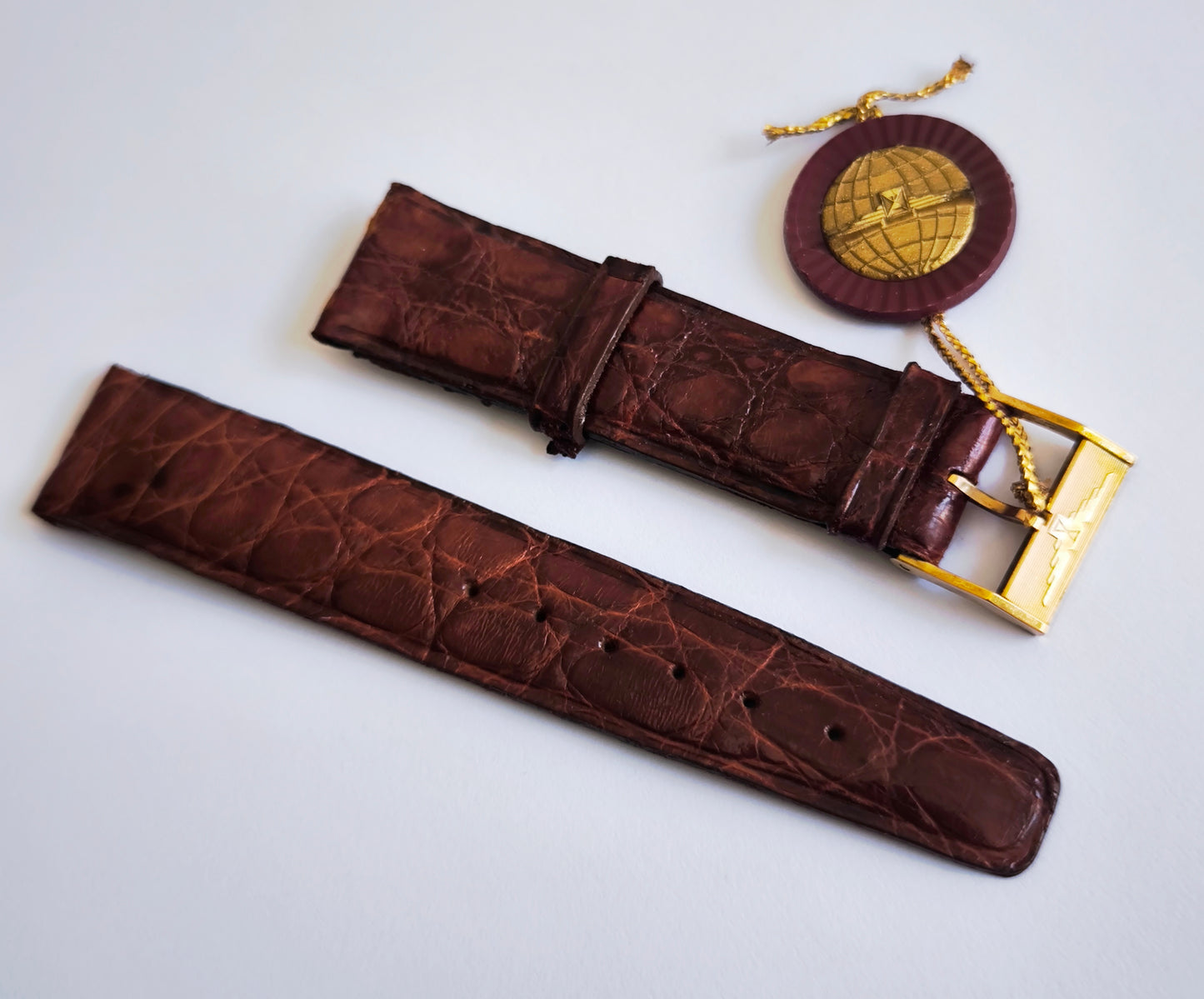 Longines Genuine Leather Strap 18mm NOS