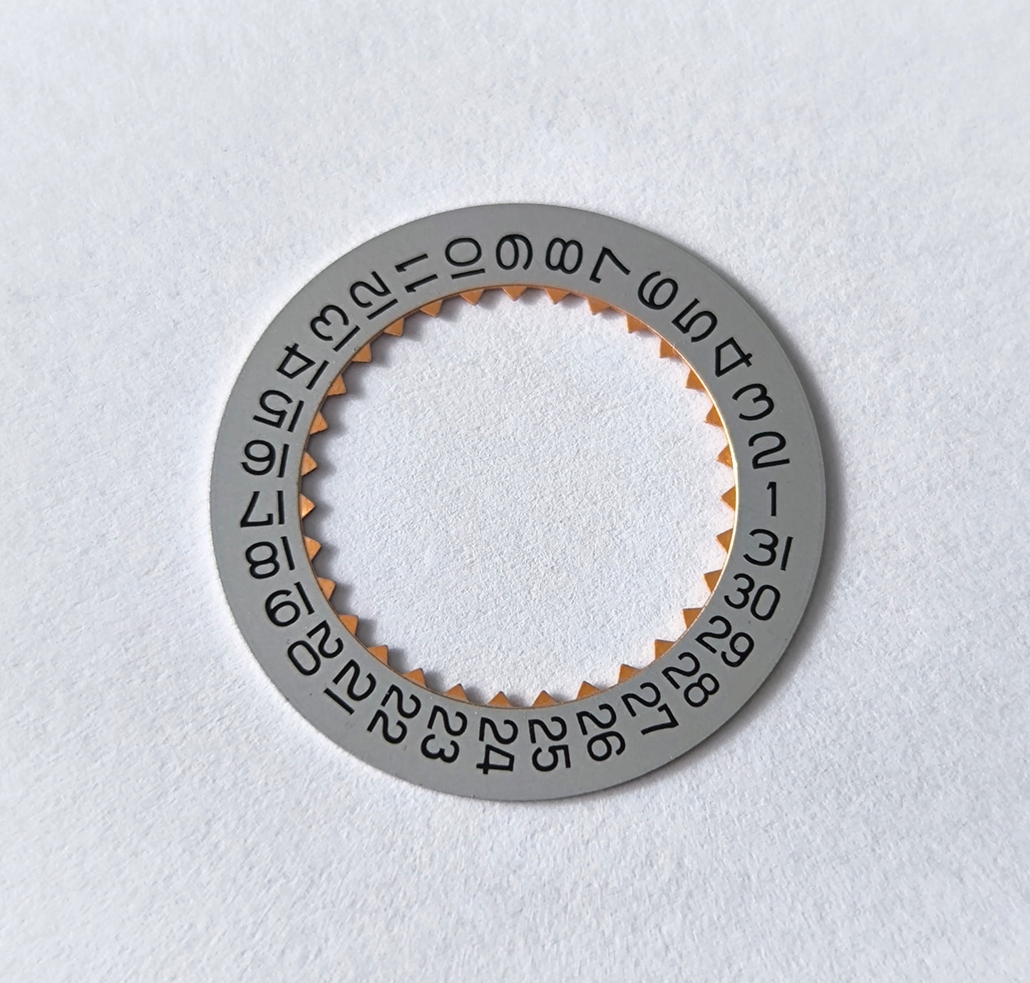 OMEGA Date Disc 1000-1582 Silver Color - Cal. 1000/1001/1002