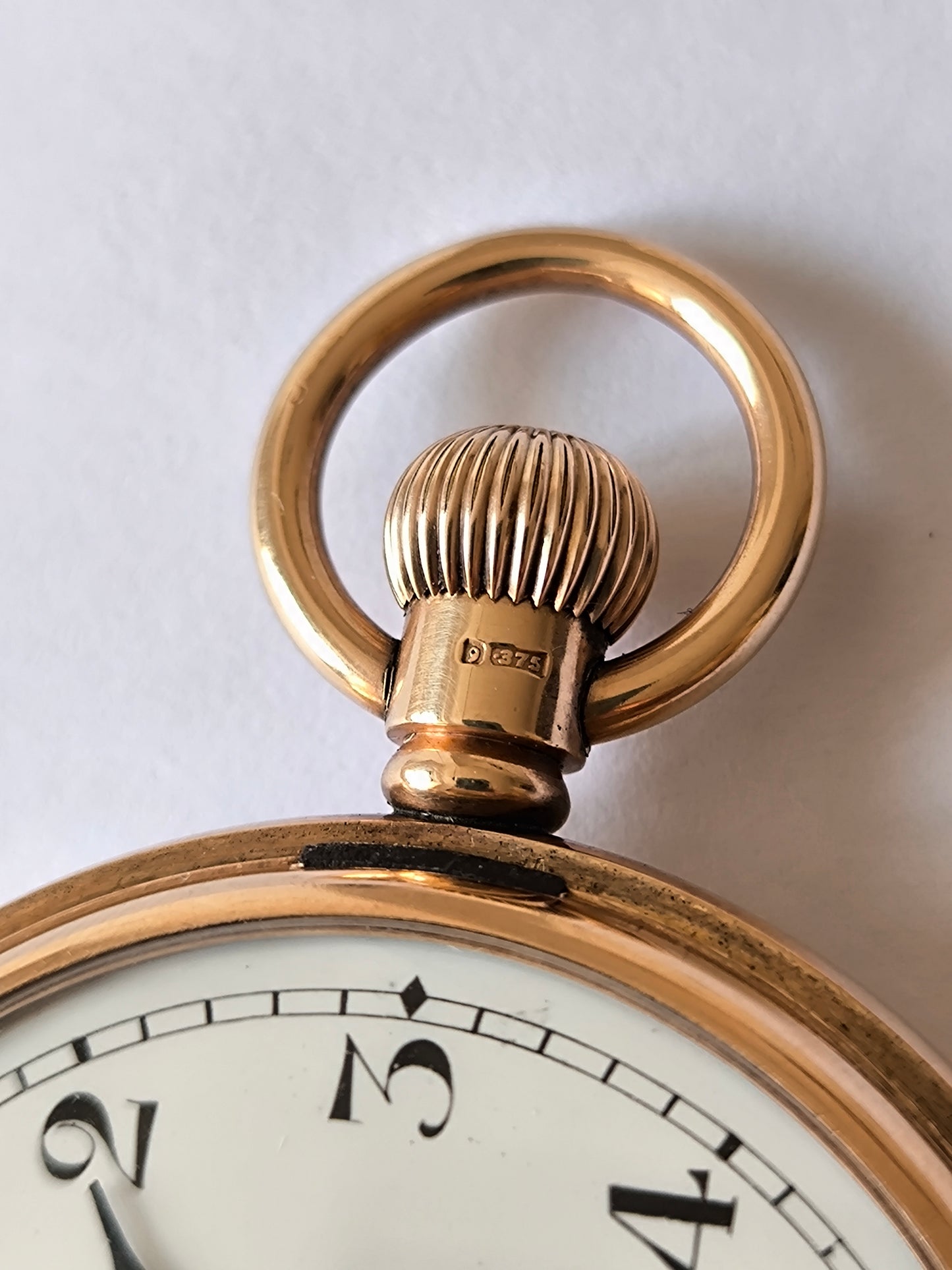 VINTAGE POCKET WATCH SOLID GOLD 9K