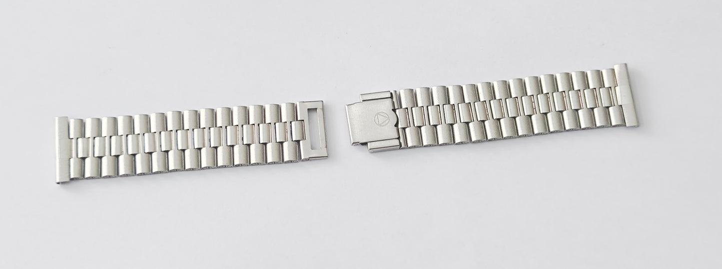 Vintage NSA Swiss Made Stainless Steel Watch Bracelet – 20mm