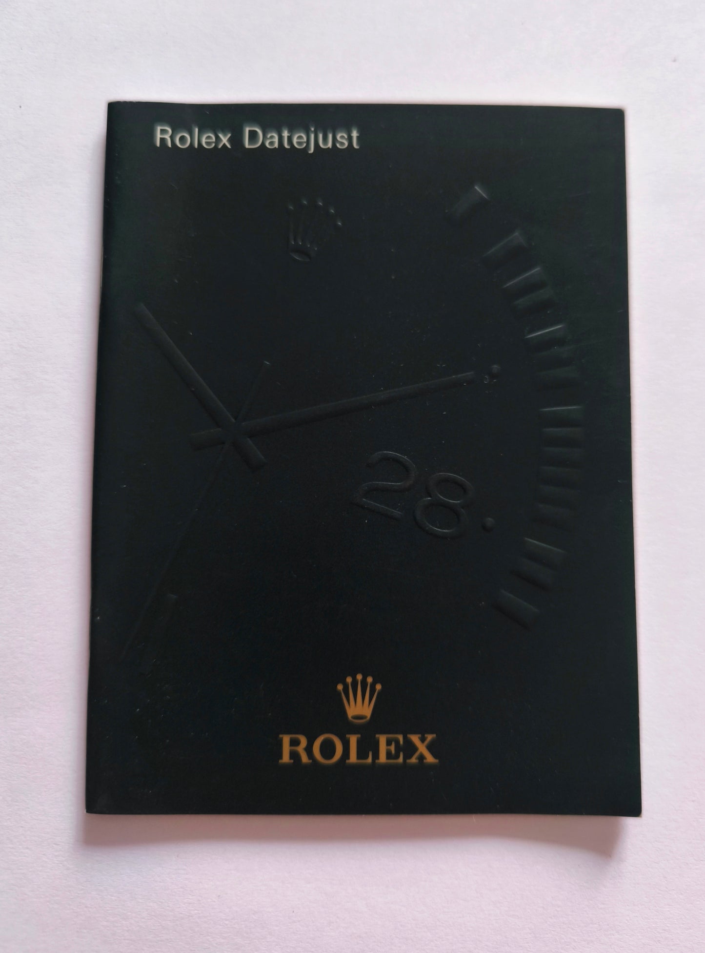 Rolex Datejust booklet 2003