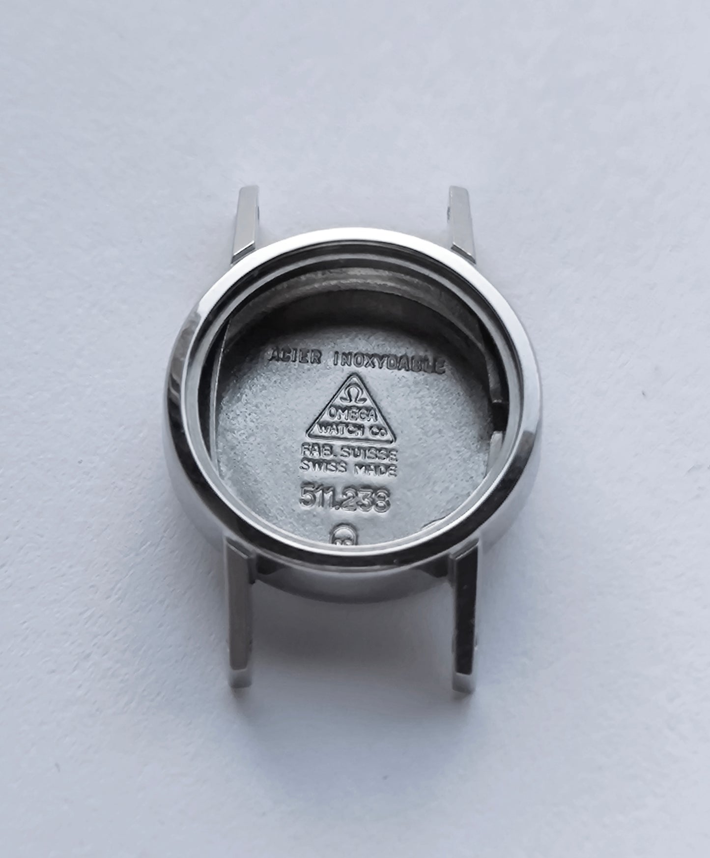 NOS OMEGA Case 511.238 Stainless Steel 17,5mm - Cal. 483/484/485