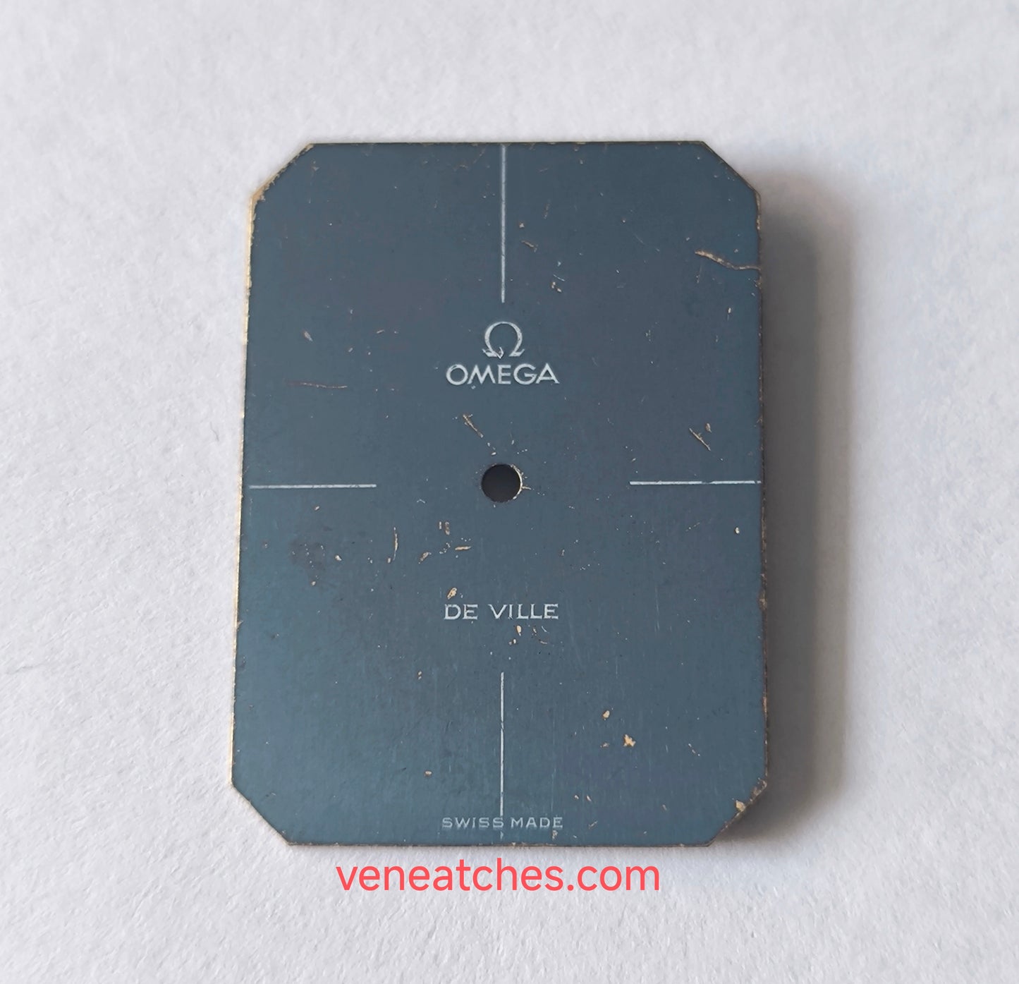 OMEGA De Ville Emerald by Andrew Grima - Vintage Watch Dial 21.5x29.5mm