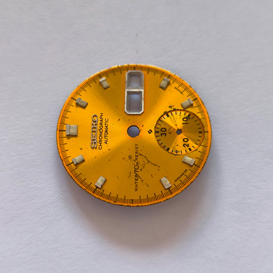 Seiko 6139 Pogue Orange Dial WATER 70m RESIST 27,45mm - Vintage 1970s