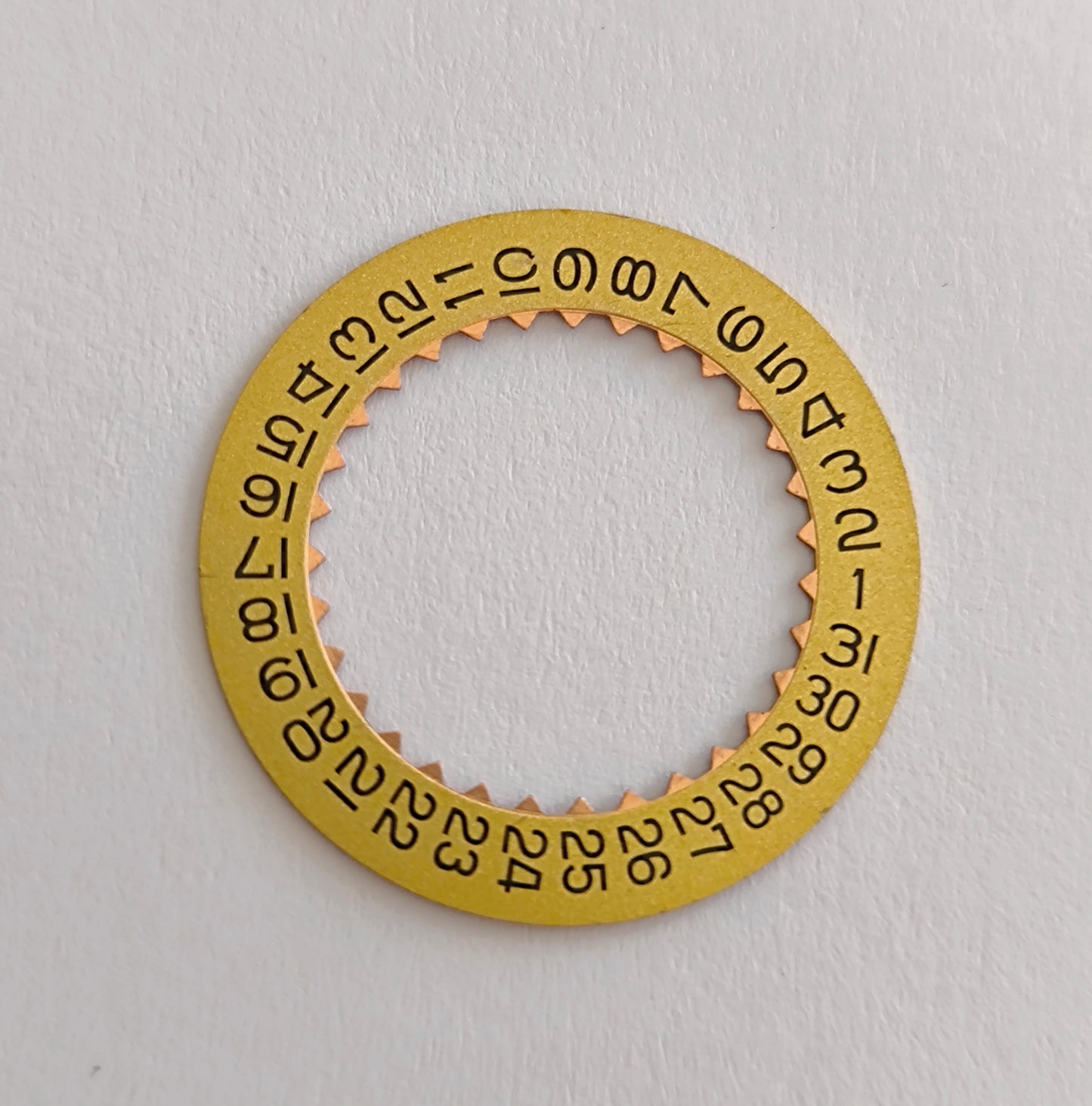 OMEGA Date Disc 1000-1582 Gold Color - Cal. 1000/1001/1002 Swiss