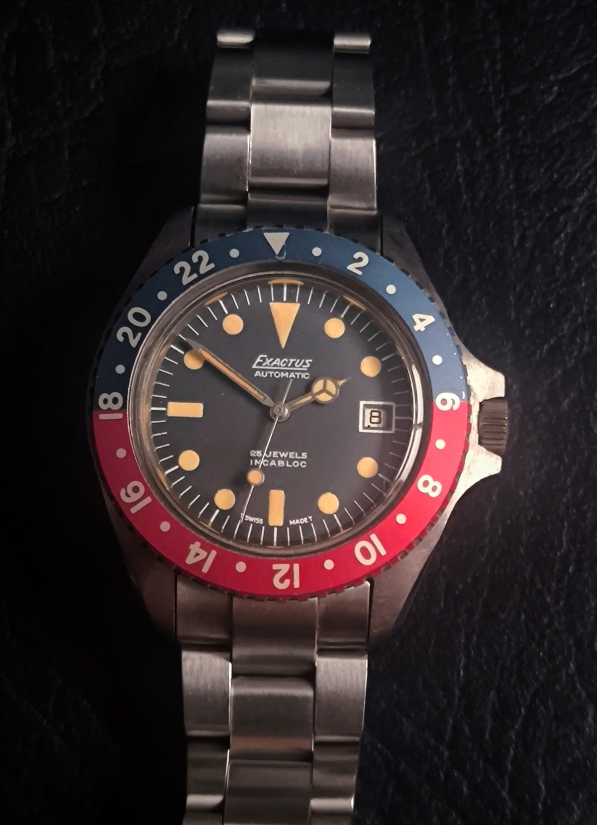 Vintage Exactus Automatic Watch – ETA 2783 – Swiss Made