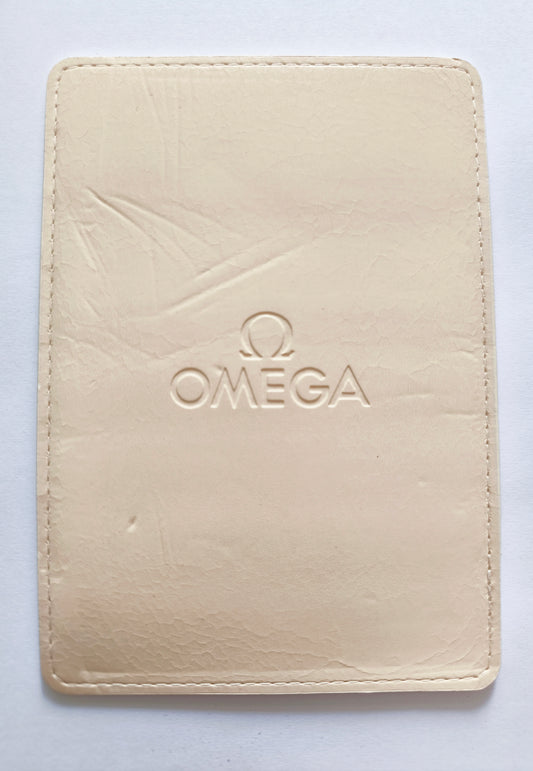 OMEGA Original Warranty Card Holder - Swiss Watch Documentation