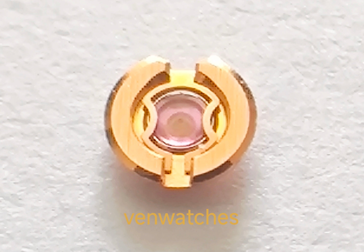 Omega 550-1347 Incabloc upper jewel gold
