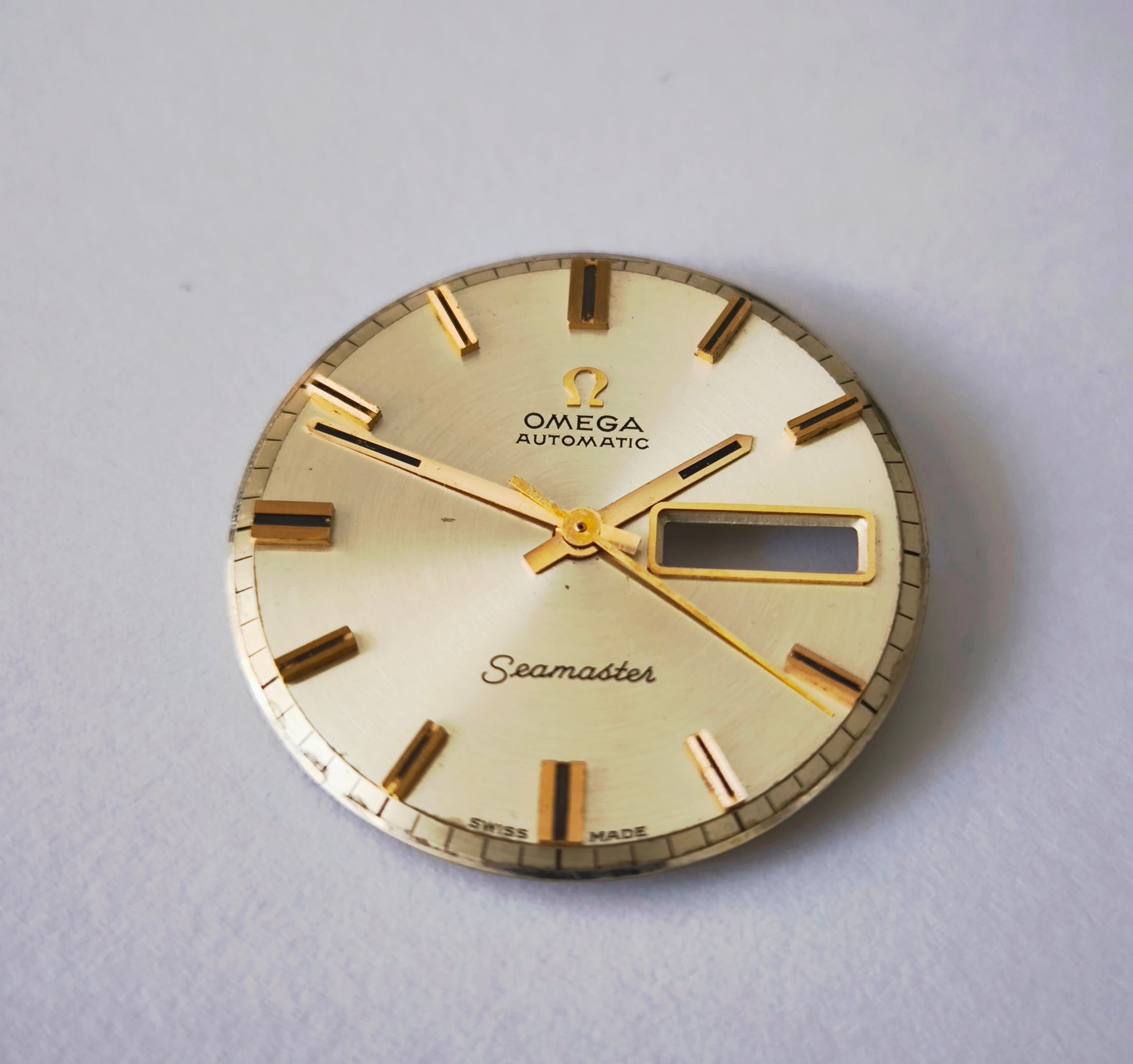 Original Omega Seamaster Day-Date Dial 29.45mm Cal. 751 752 with Original Hands