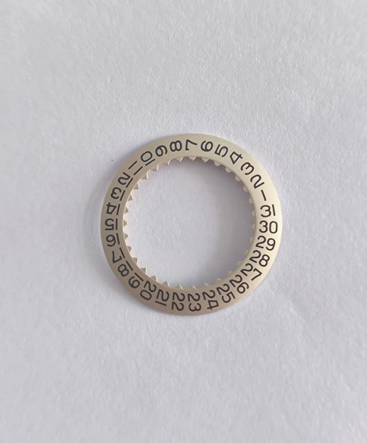 Certina 25.651-2557/1, Date disc,Off White Color, bewelled, date at 3