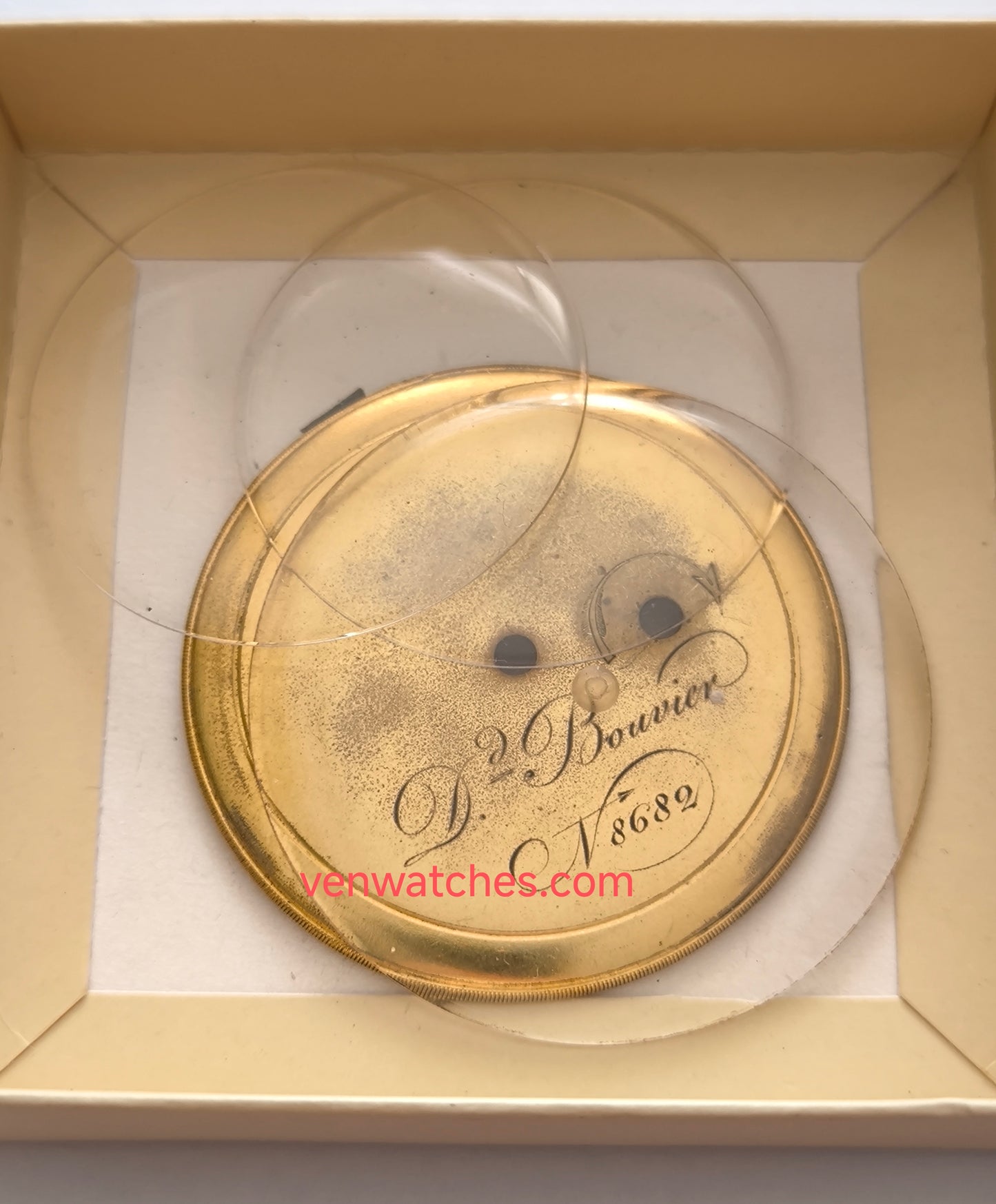 MINUTE REPEATER POCKET WATCH MOVEMENT