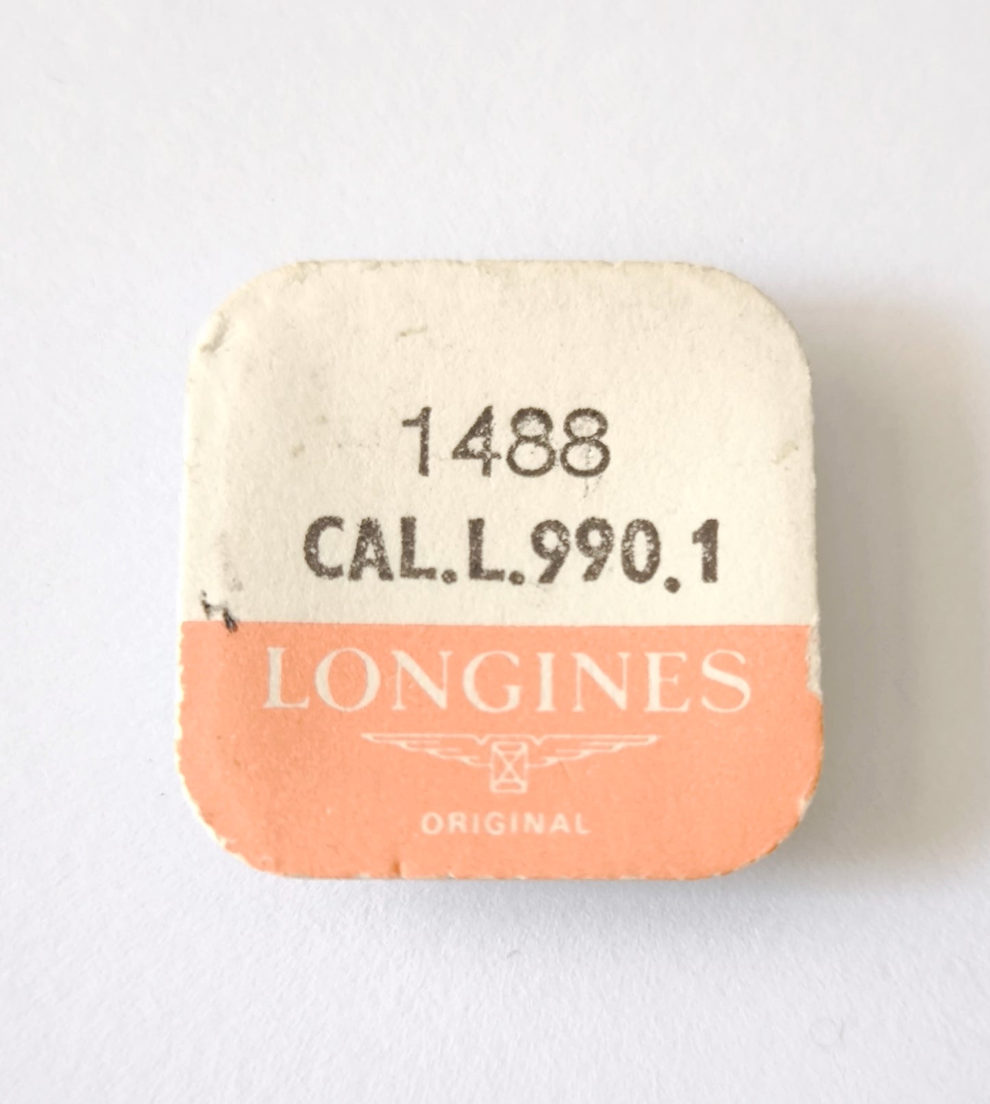 Longines L990 1 1488 reversing wheel with pinion original packaging label