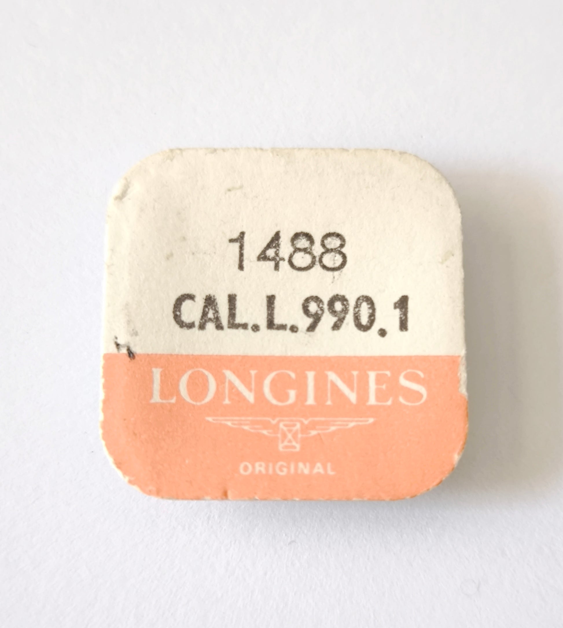 Longines L990 1 1488 reversing wheel with pinion original packaging label