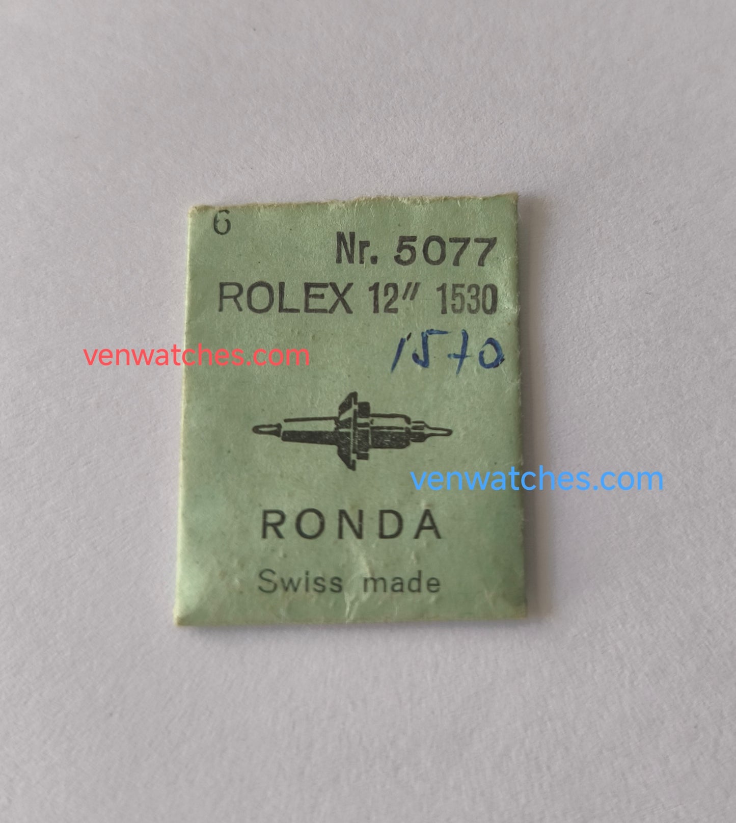 Rolex 1530-7864, Balance staff