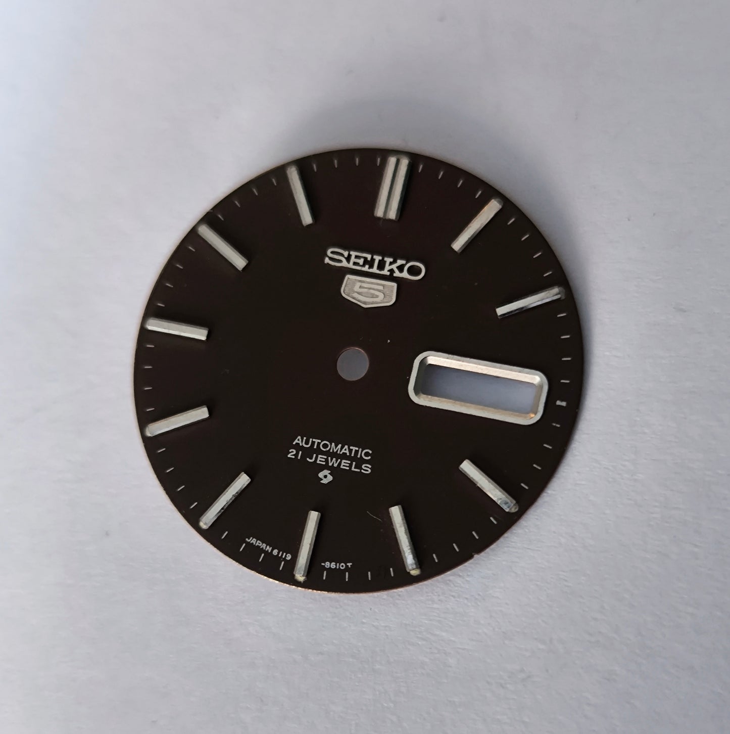 Seiko 5 Dial Silver 6119-8610T 28,5mm - Cal. 6119 - Vintage