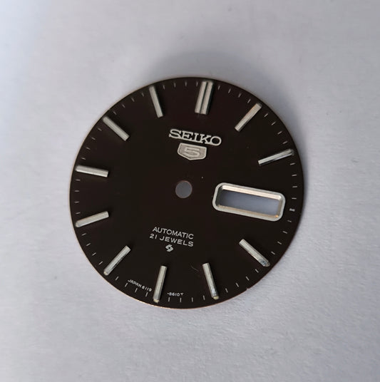 Seiko 5 Dial Silver 6119-8610T 28,5mm - Cal. 6119 - Vintage