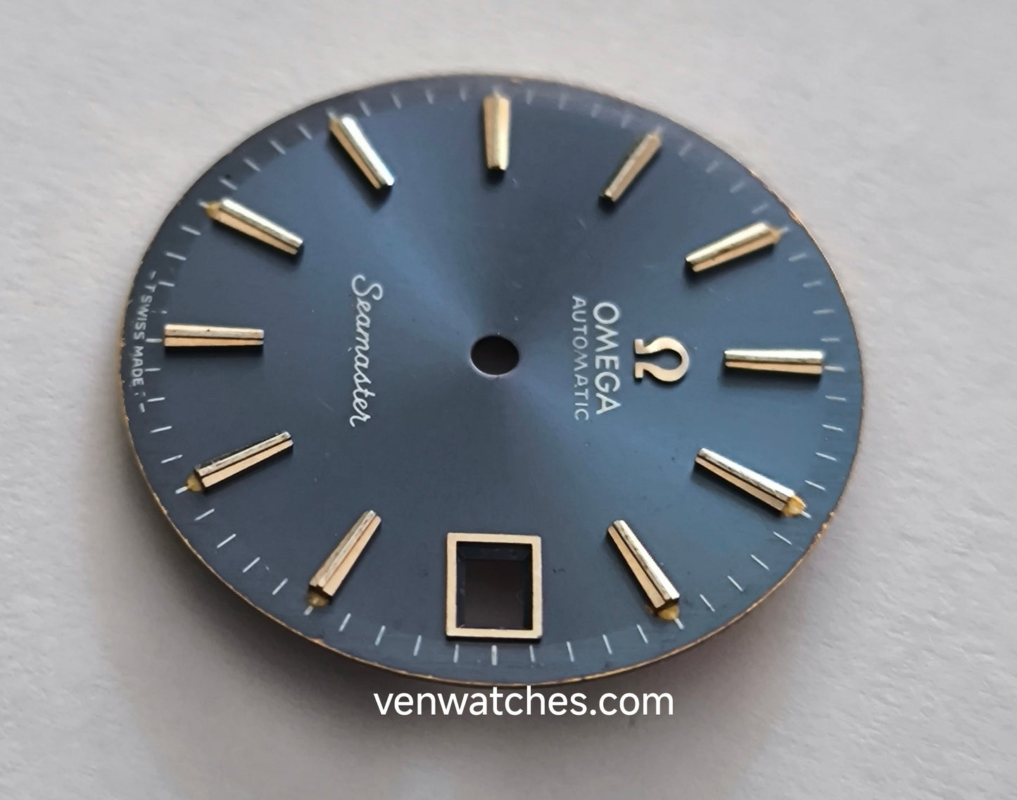 OMEGA Seamaster Blue Sunburst Dial 28.5mm - Vintage Cal. 1012 Automatic