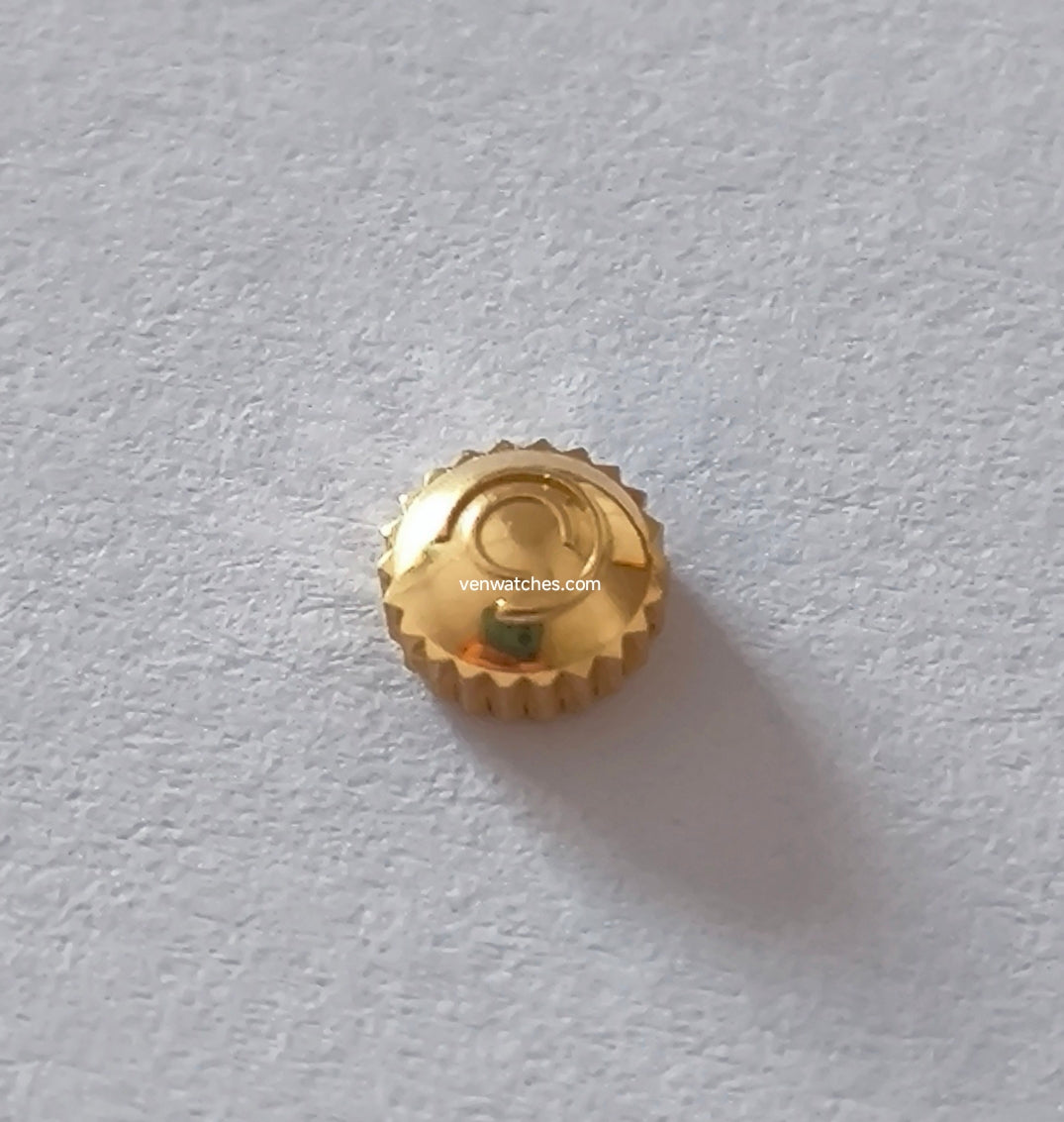 Certina Original Crown 5.00mm Gold - Professional Swiss Watch Crown