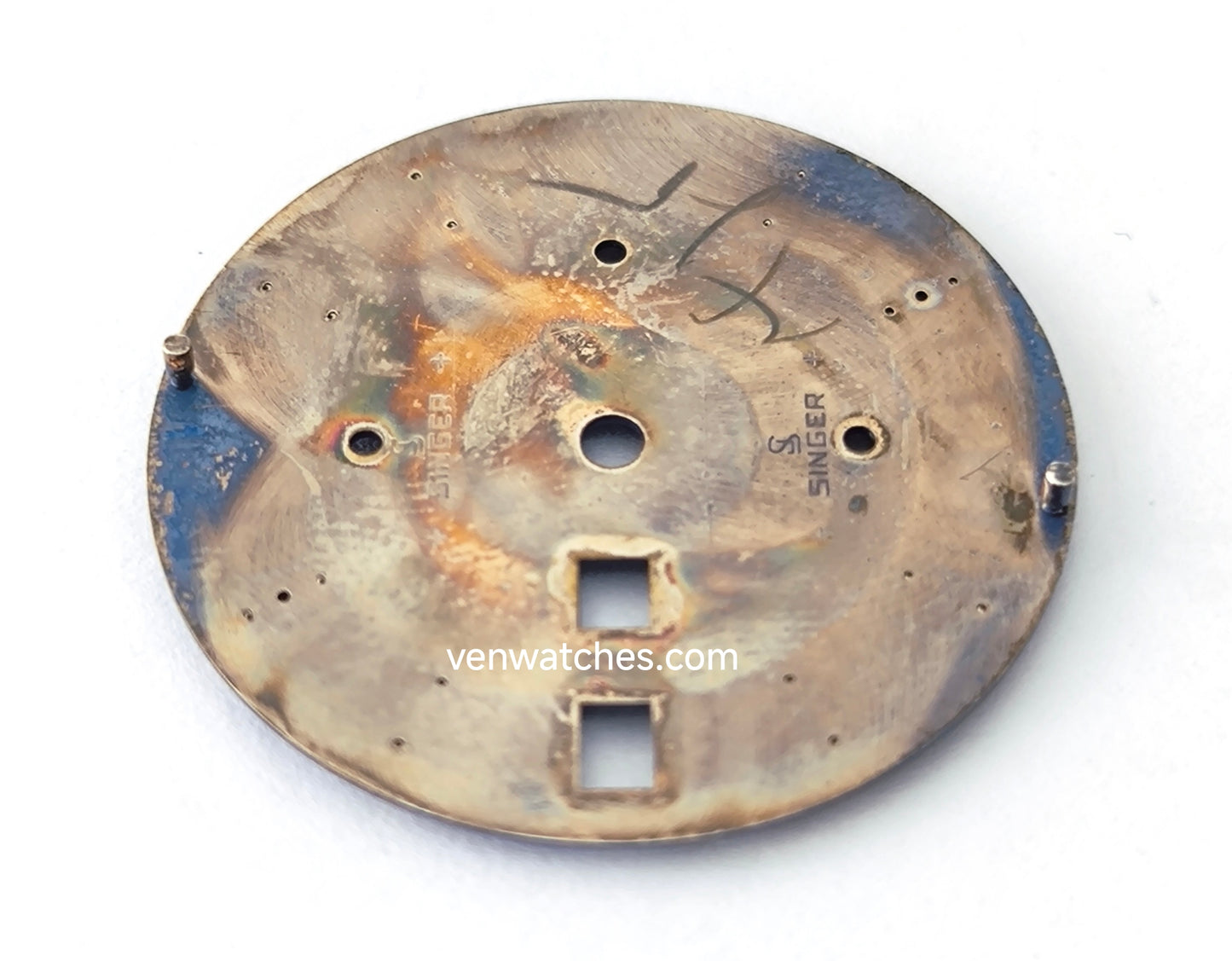 OMEGA Speedsonic f300 Hz Blue Dial - Electronic Tuning Fork 29.5mm