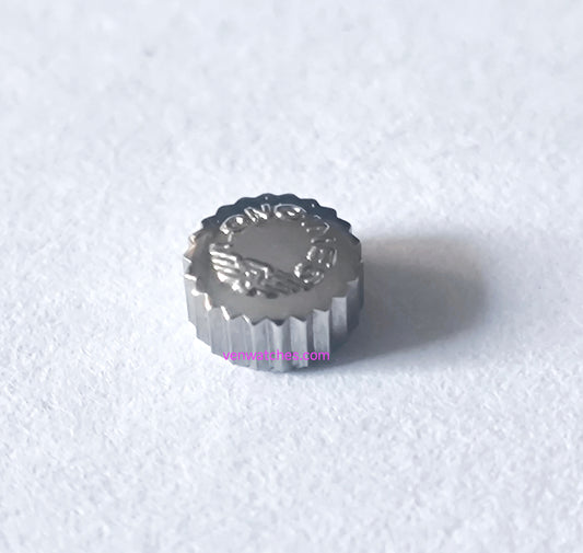 LONGINES Original Crown 5.00mm Silver Color - Tube 2.00mm Stem 0.90mm Swiss Watch Crown