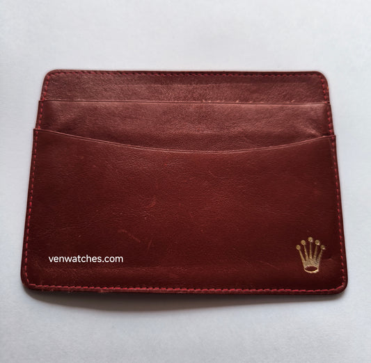 ROLEX  WARRANTY HOLDER REF 101.60.55