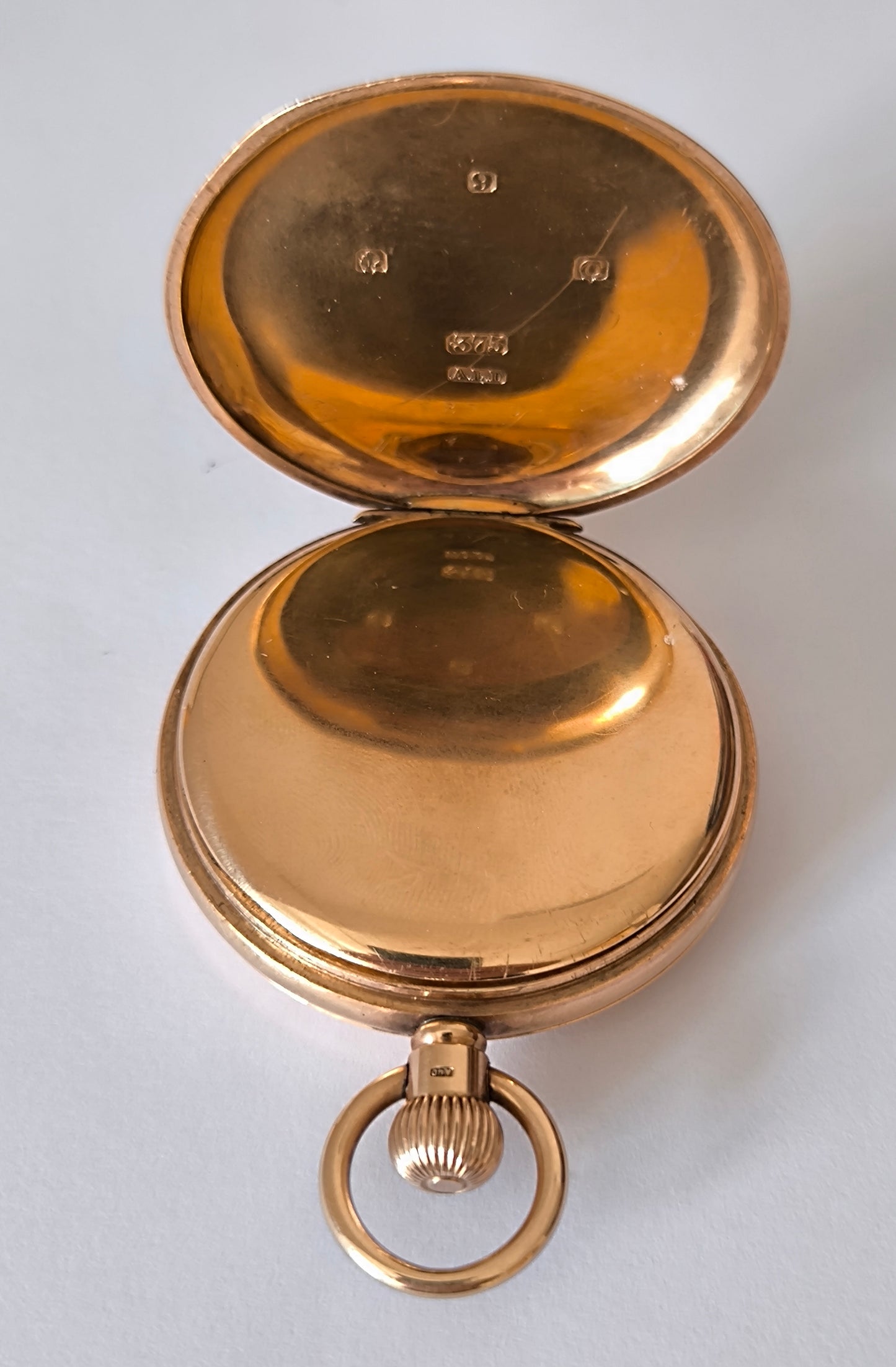 VINTAGE POCKET WATCH SOLID GOLD 9K