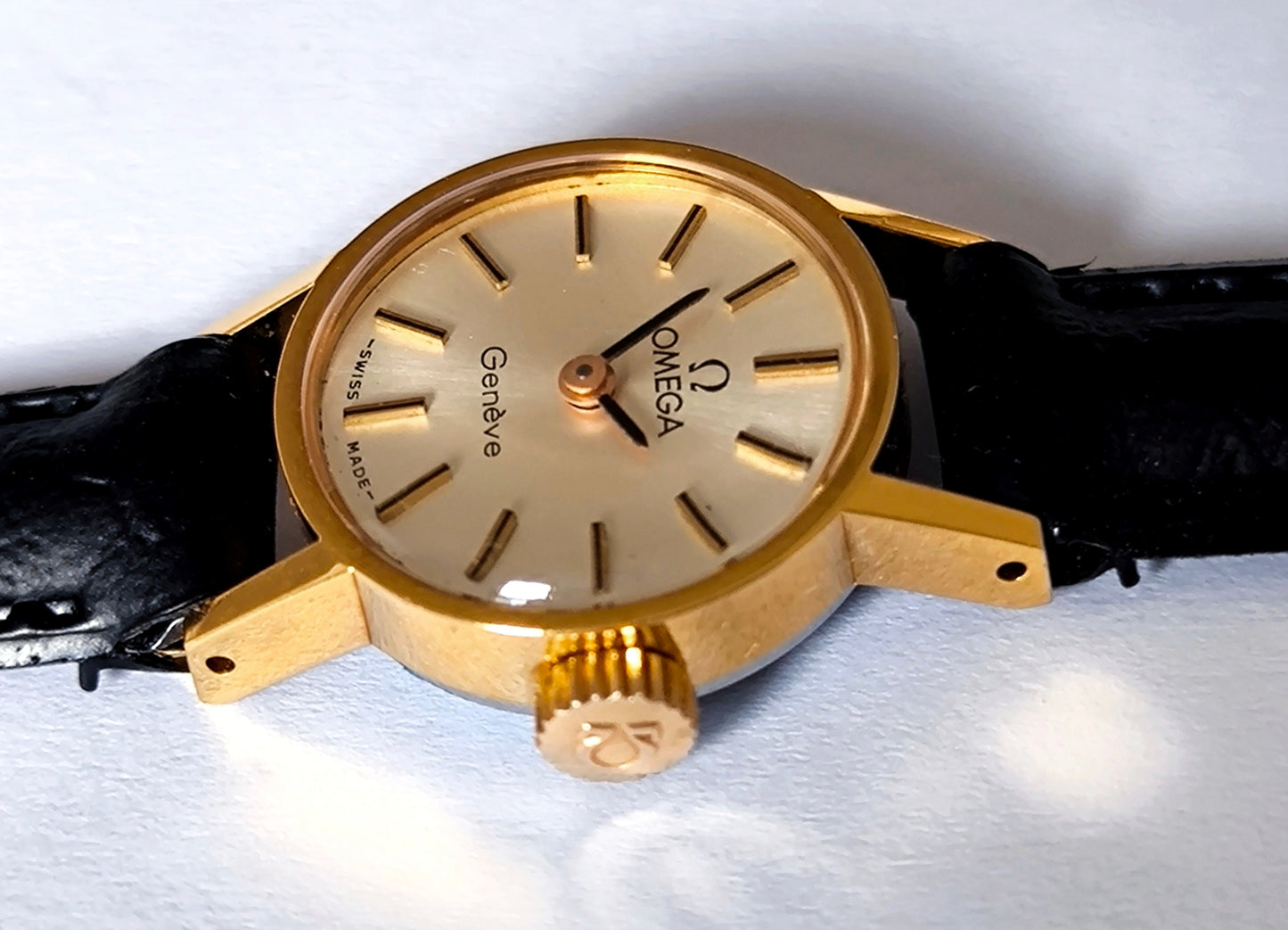 OMEGA Genève Ladies' Watch 17,6mm Cal. 485 Gold Plated