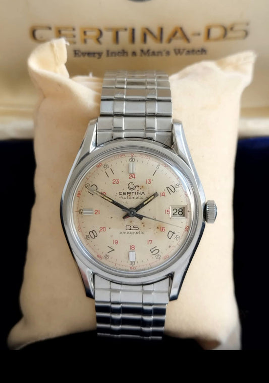 CERTINA DS Amagnetic - Extremely Rare Vintage Swiss Watch with Box