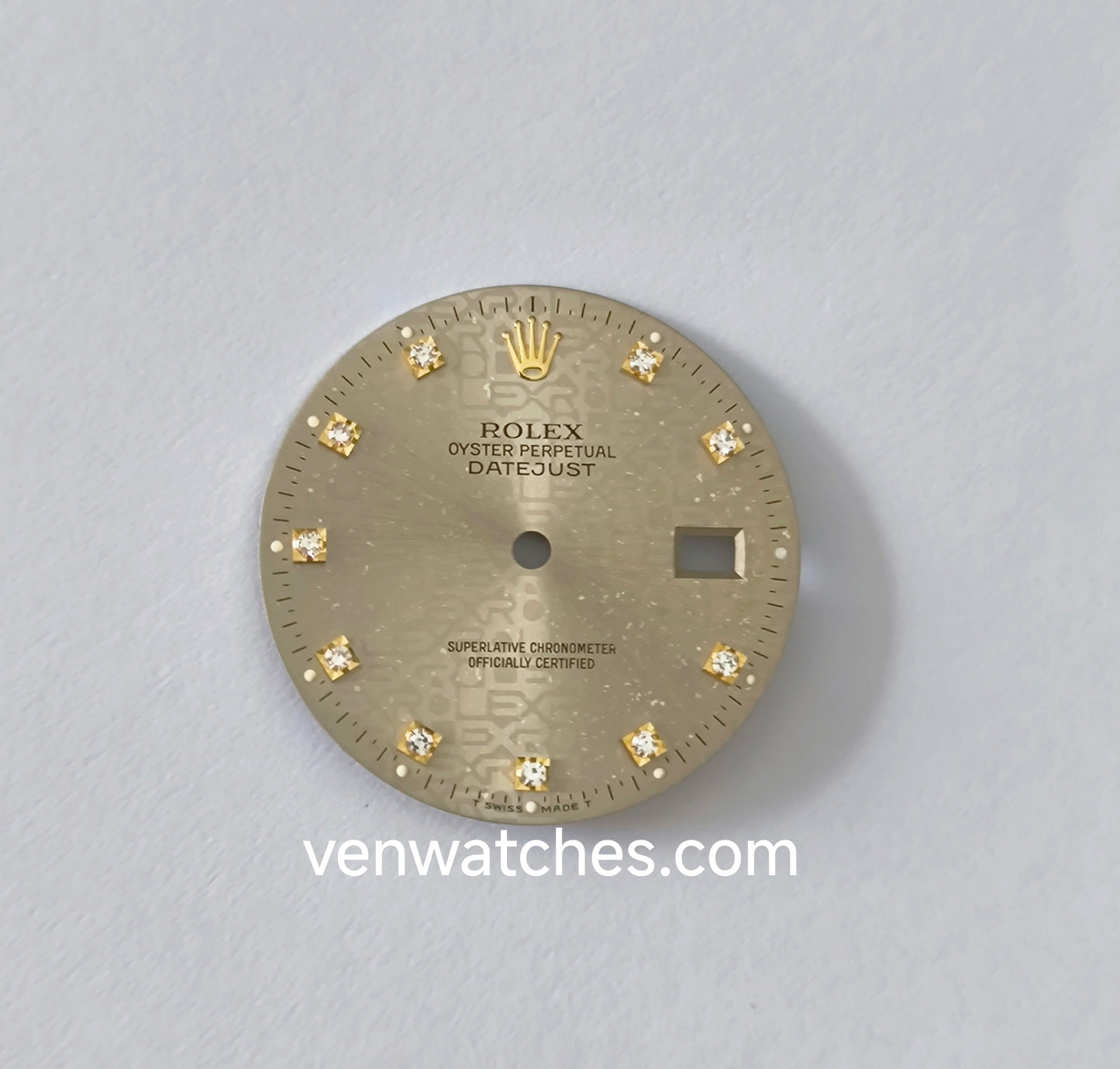 ROLEX Datejust Grey Diamond Dial 27.80mm - Cal. 3035/3135 Ref. 16000/16030/16014/16200/16220/16234