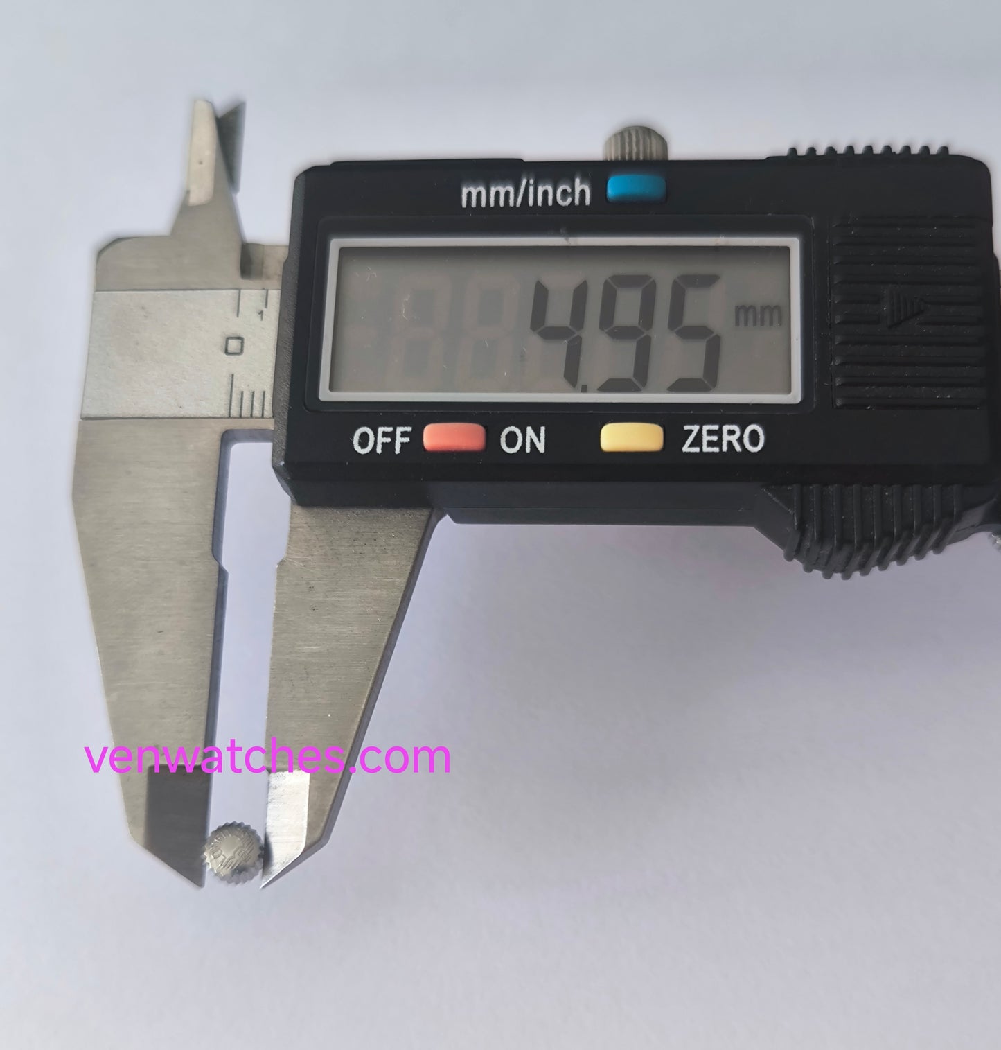 Longines Original Crown 4.95mm Silver Color - Tube 2.00mm Stem 1,00mm