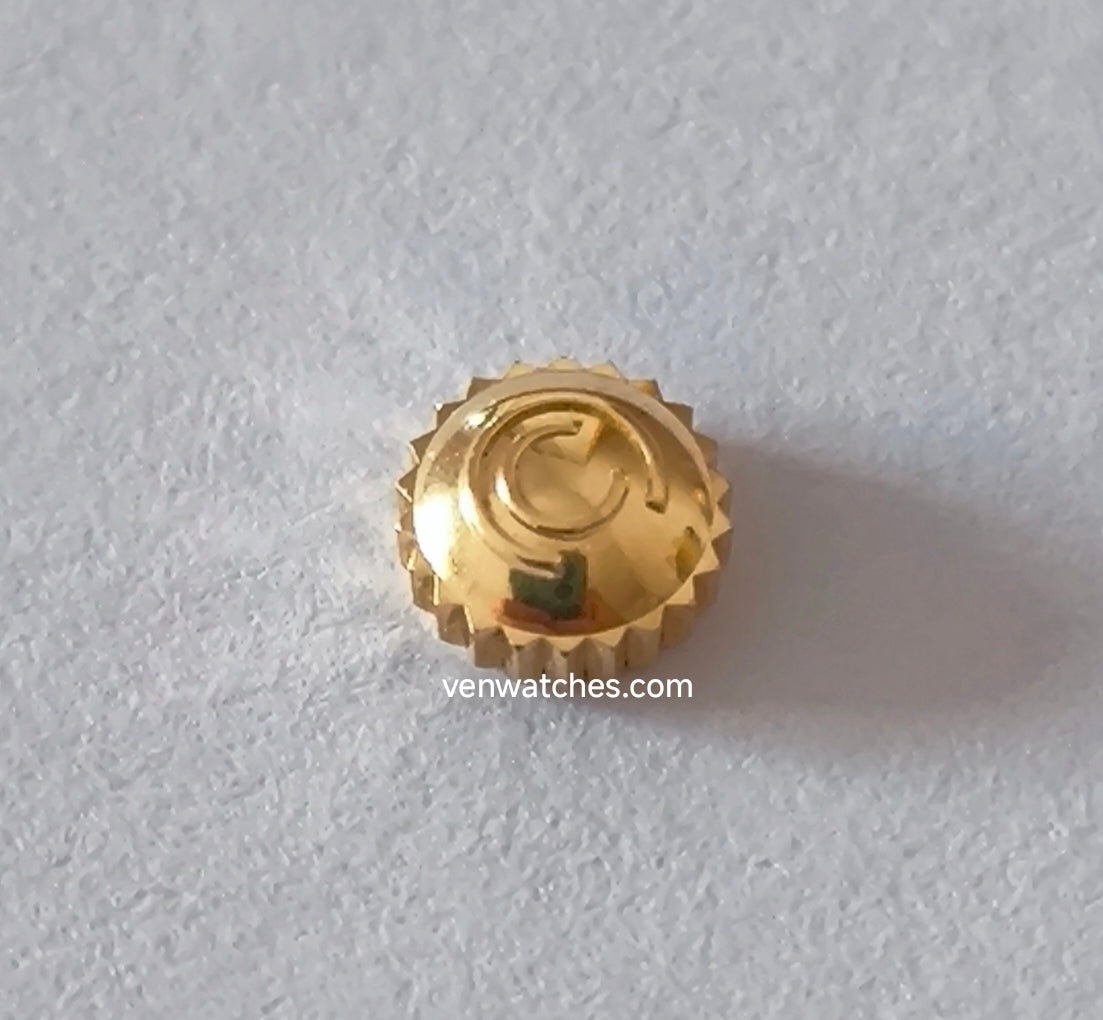 Certina Original Crown 5.00mm Gold - Professional Swiss Watch Crown