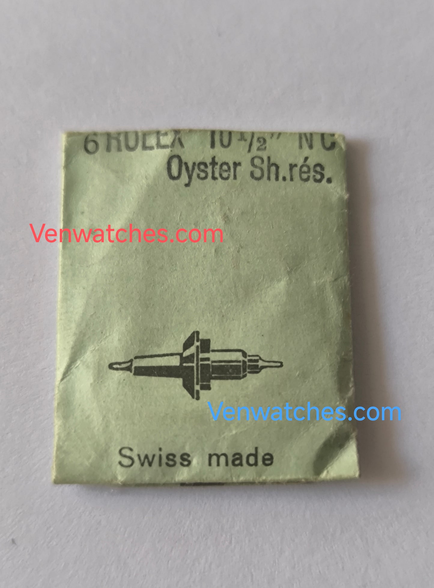 Rolex 10 1/2" NC  Balance staff, Ronda 3469