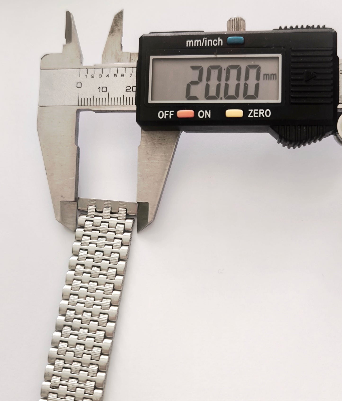 Zenith NSA 20mm Stainless Steel Bracelet 19.8cm Vintage Swiss Made