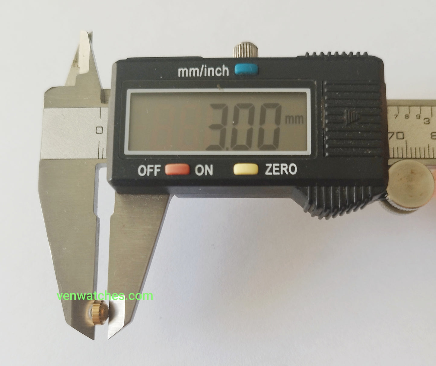 Longines Conquest Crown 5.80mm Gold Color - Original Swiss Watch Crown