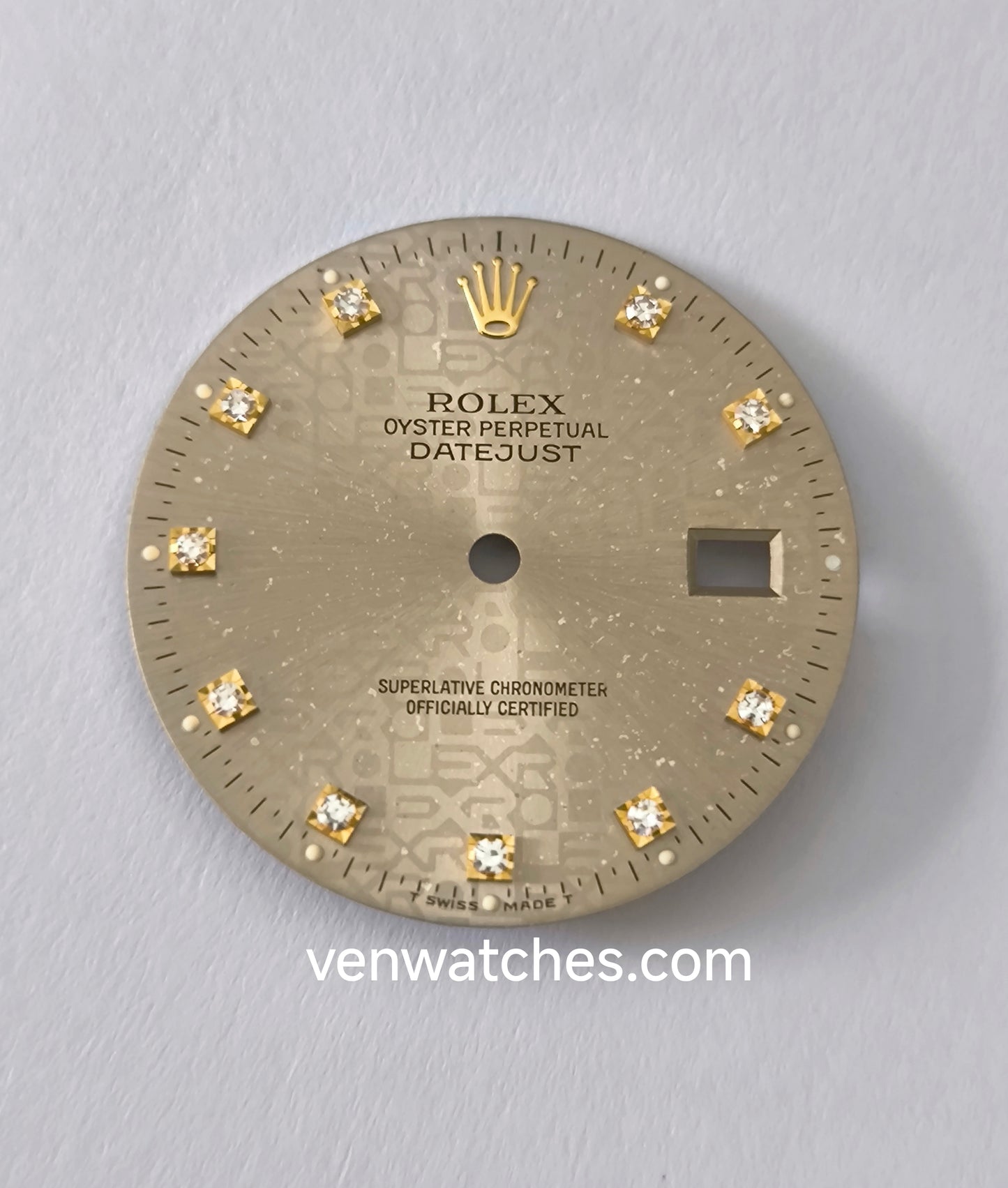 ROLEX Datejust Grey Diamond Dial 27.80mm - Cal. 3035/3135 Ref. 16000/16030/16014/16200/16220/16234