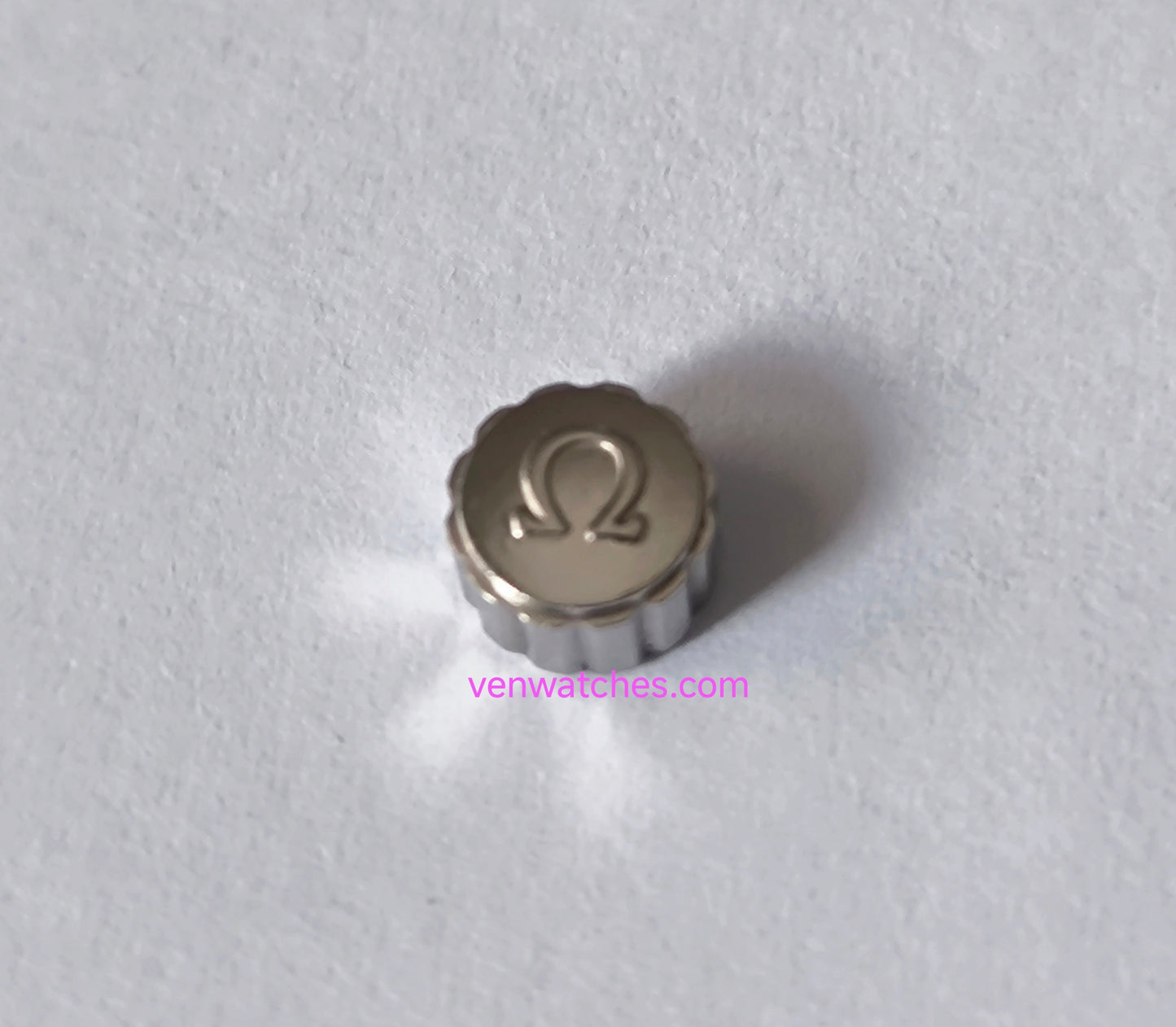 OMEGA Original Crown 6.00mm Stainless Steel - Tube 2.50mm Stem 0.90mm