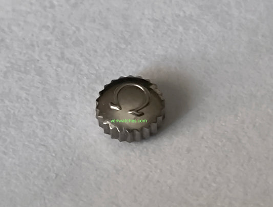 OMEGA Original Crown 4.15mm Stainless Steel - Mid-Size Swiss Crown