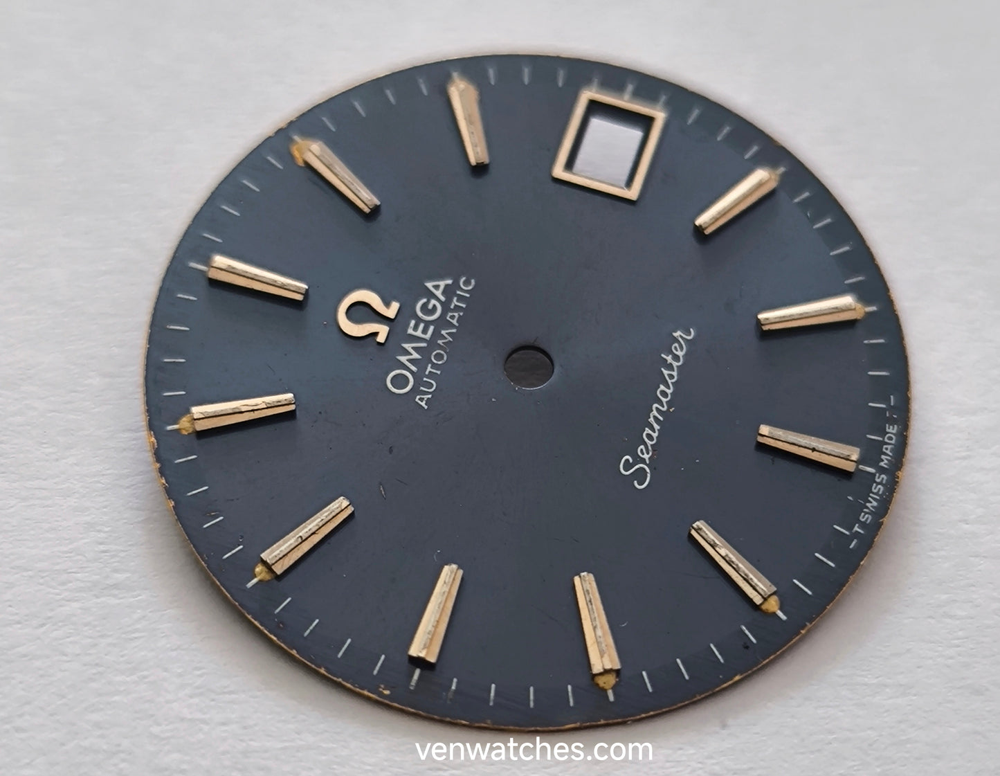 OMEGA Seamaster Blue Sunburst Dial 28.5mm - Vintage Cal. 1012 Automatic