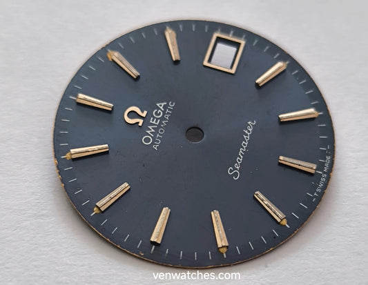 OMEGA Seamaster Blue Sunburst Dial 28.5mm - Vintage Cal. 1012 Automatic