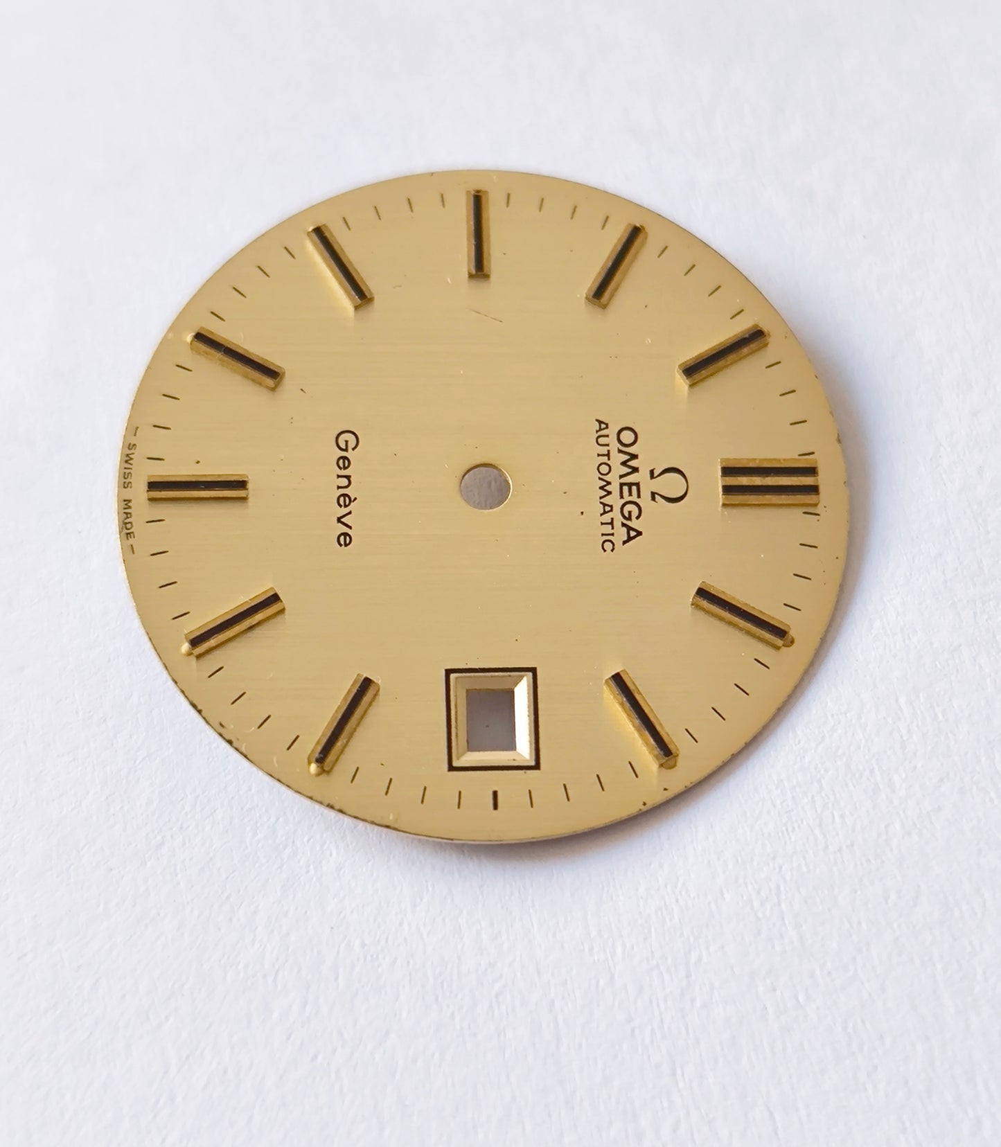 OMEGA Original Dial Champagne Color 29.5mm - Cal. 1481 Automatic Swiss Watch Dial