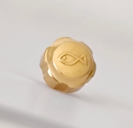 IWC CROWN 5,10mm GOLD COLOR SCREW TYPE