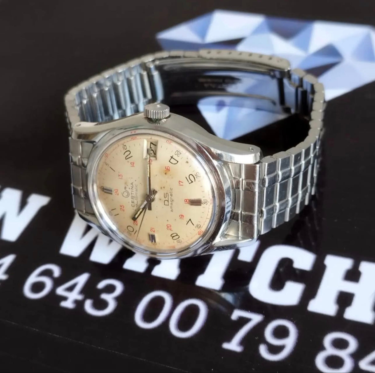 CERTINA DS Amagnetic - Extremely Rare Vintage Swiss Watch with Box