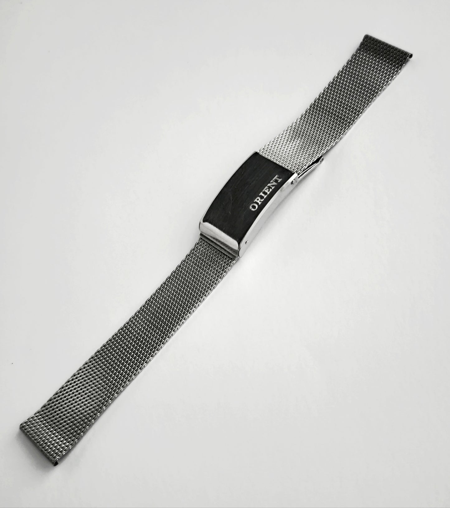 Vintage Orient Stainless Steel Mesh Watch Bracelet – 18mm