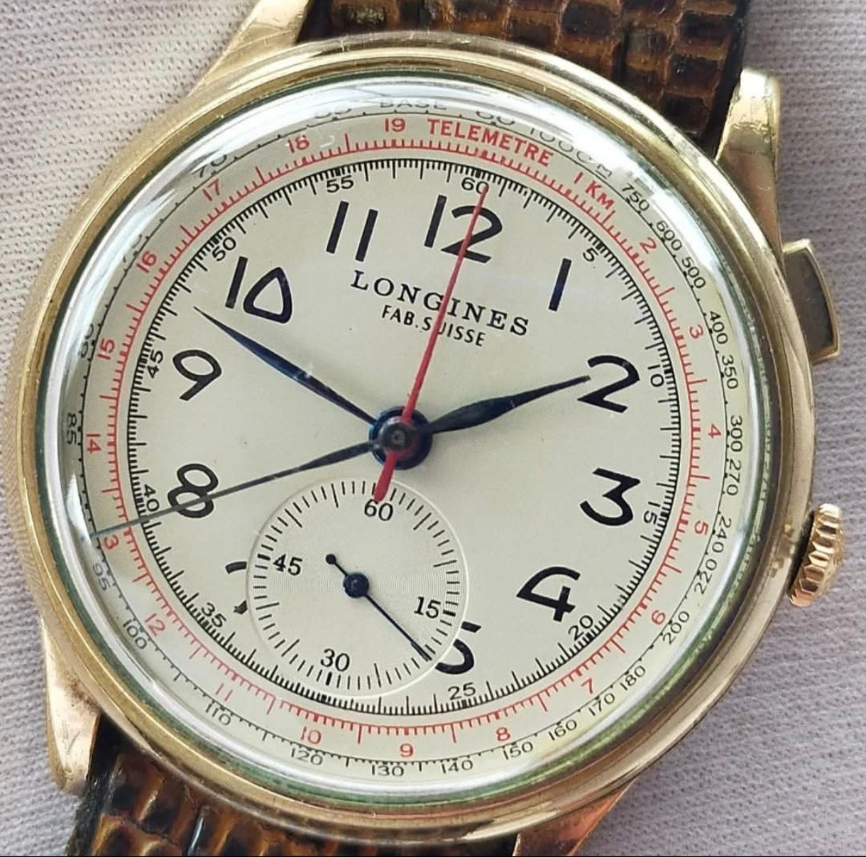 longines flyback chronograph 12.68Z
