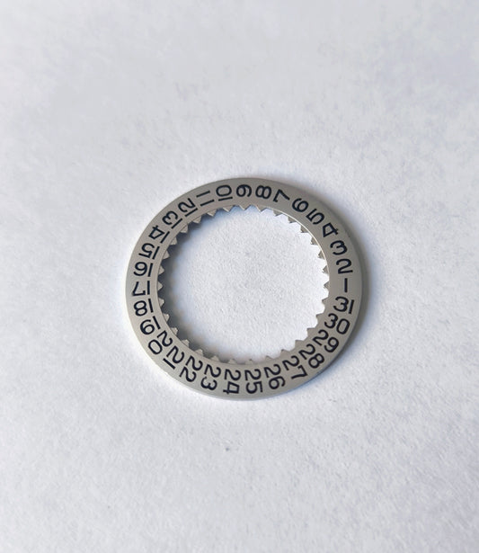 Certina 25-651 -2557/1, Date disc, silver, flat, date at 3