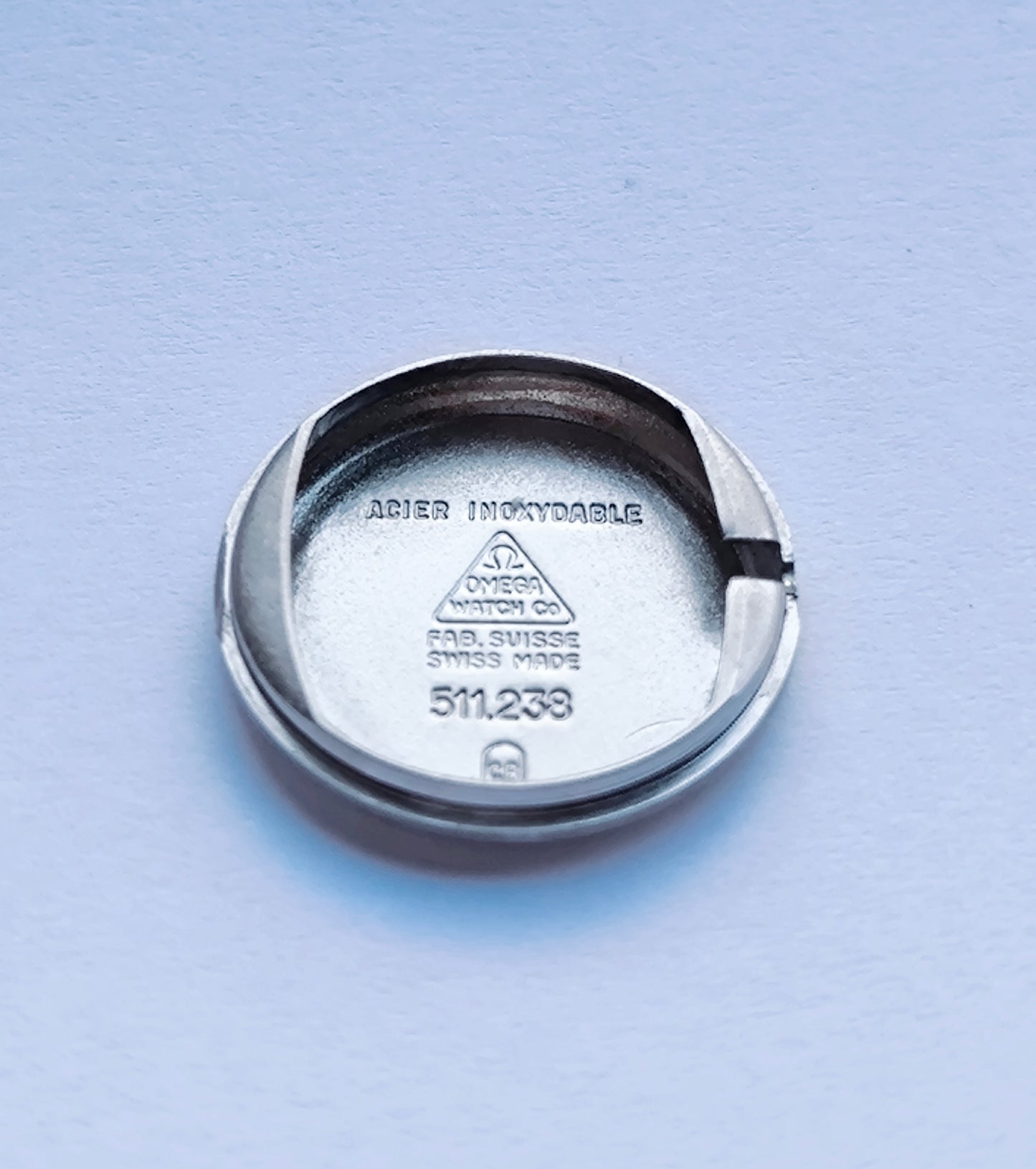 NOS OMEGA Case 511.238 Stainless Steel 17,5mm - Cal. 483/484/485