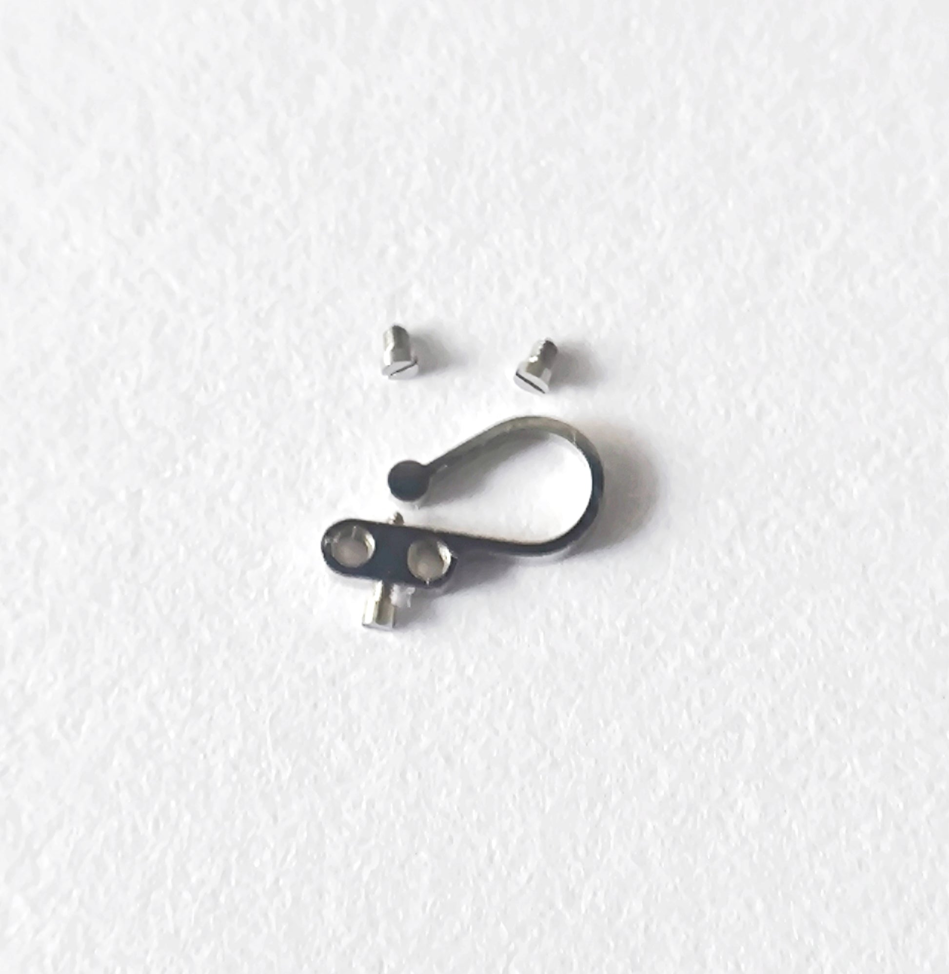 Omega regulator adjusting spring 563-1356 with screws caliber 563 564 565 macro detail